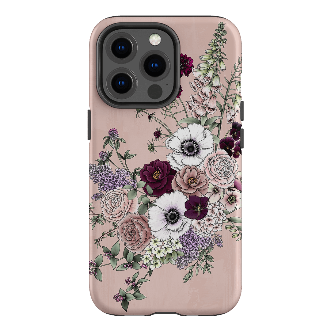 Blush Wildflowers Printed Phone Cases iPhone 13 Pro / Armoured by Typoflora - The Dairy