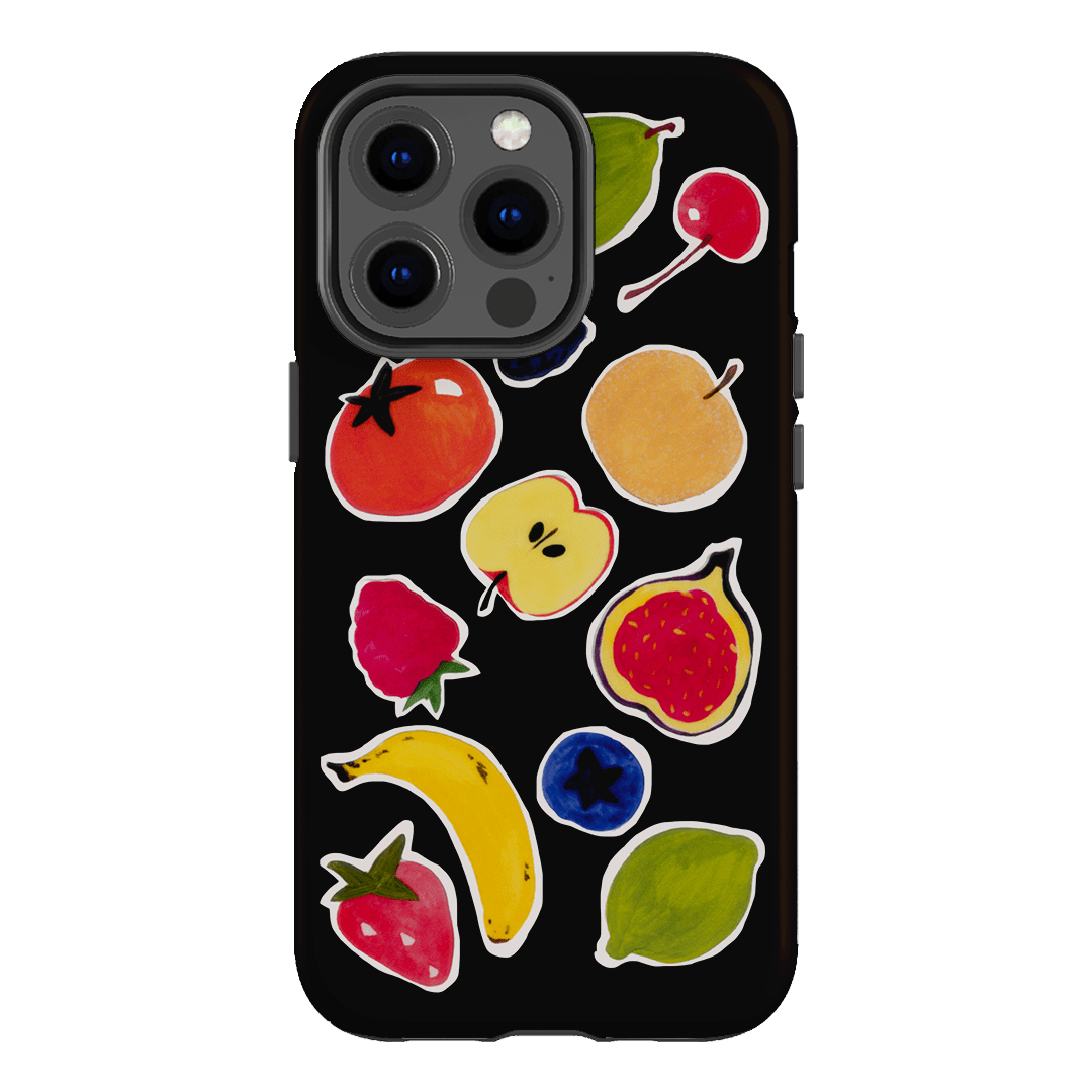 Fruit Stickers Printed Phone Cases iPhone 13 Pro / Armoured by Studio Bon - The Dairy