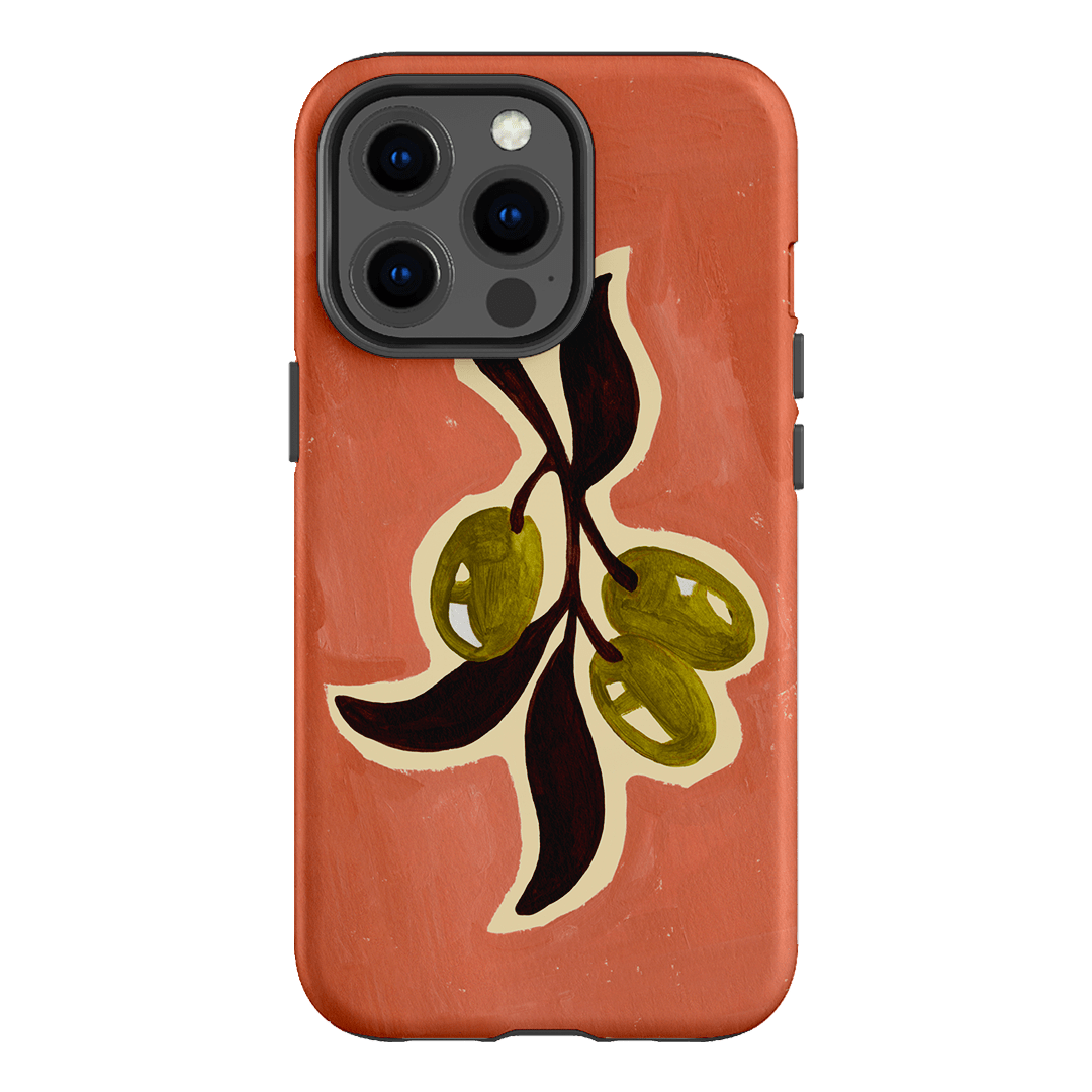 Olives Printed Phone Cases iPhone 13 Pro / Armoured by Studio Bon - The Dairy