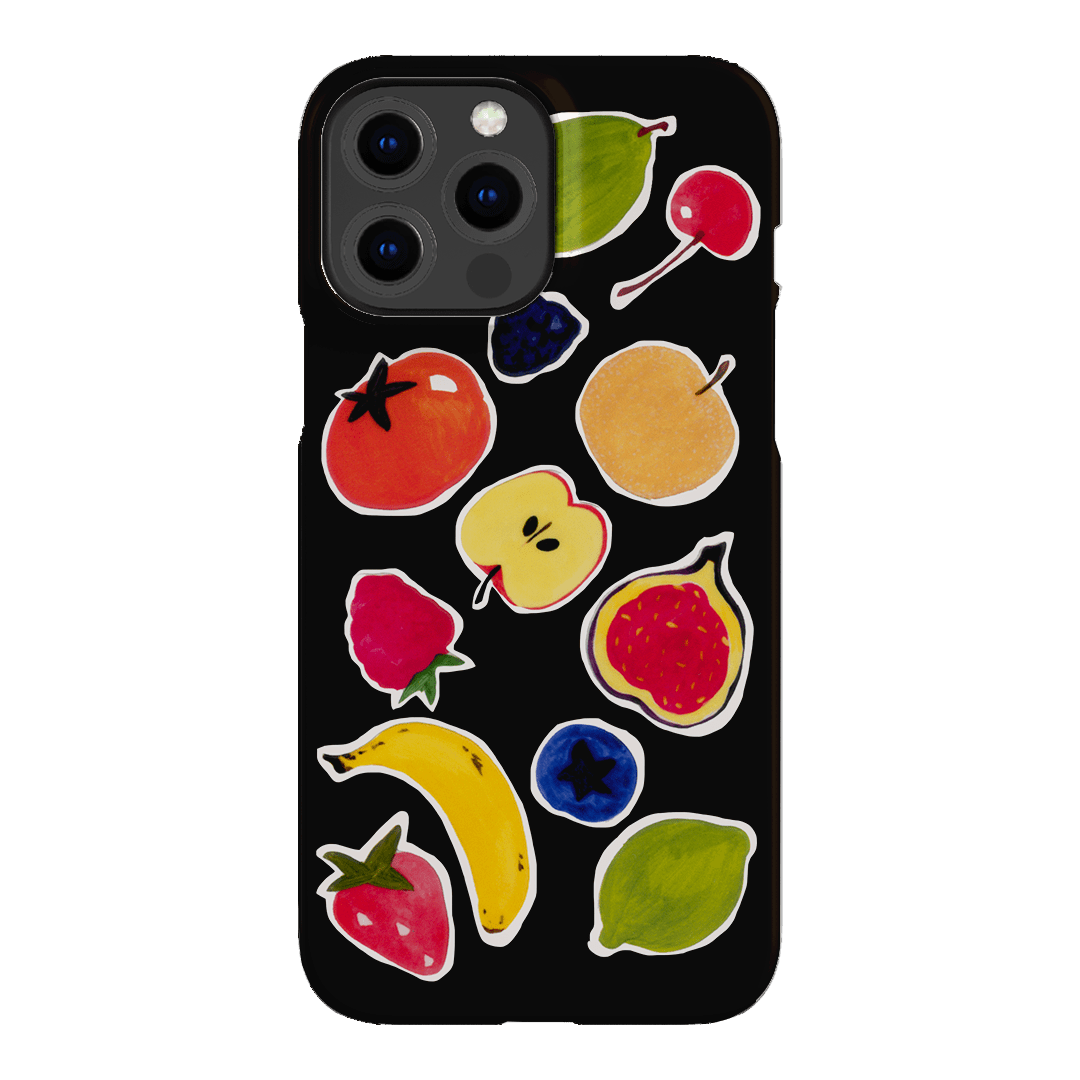 Fruit Stickers Printed Phone Cases iPhone 13 Pro Max / Snap by Studio Bon - The Dairy