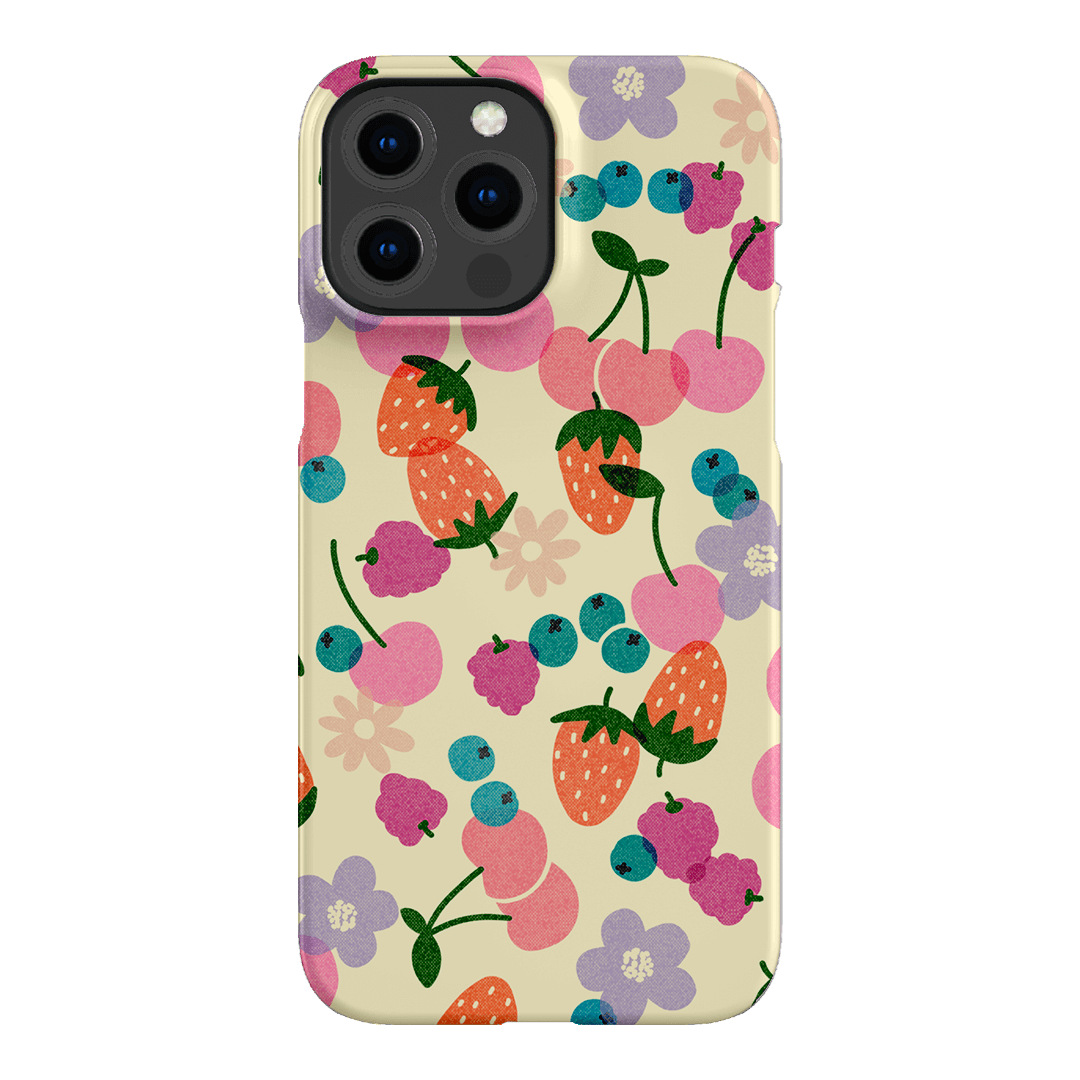 Fruitbowl Printed Phone Cases iPhone 13 Pro Max / Snap by Amy Gibbs - The Dairy