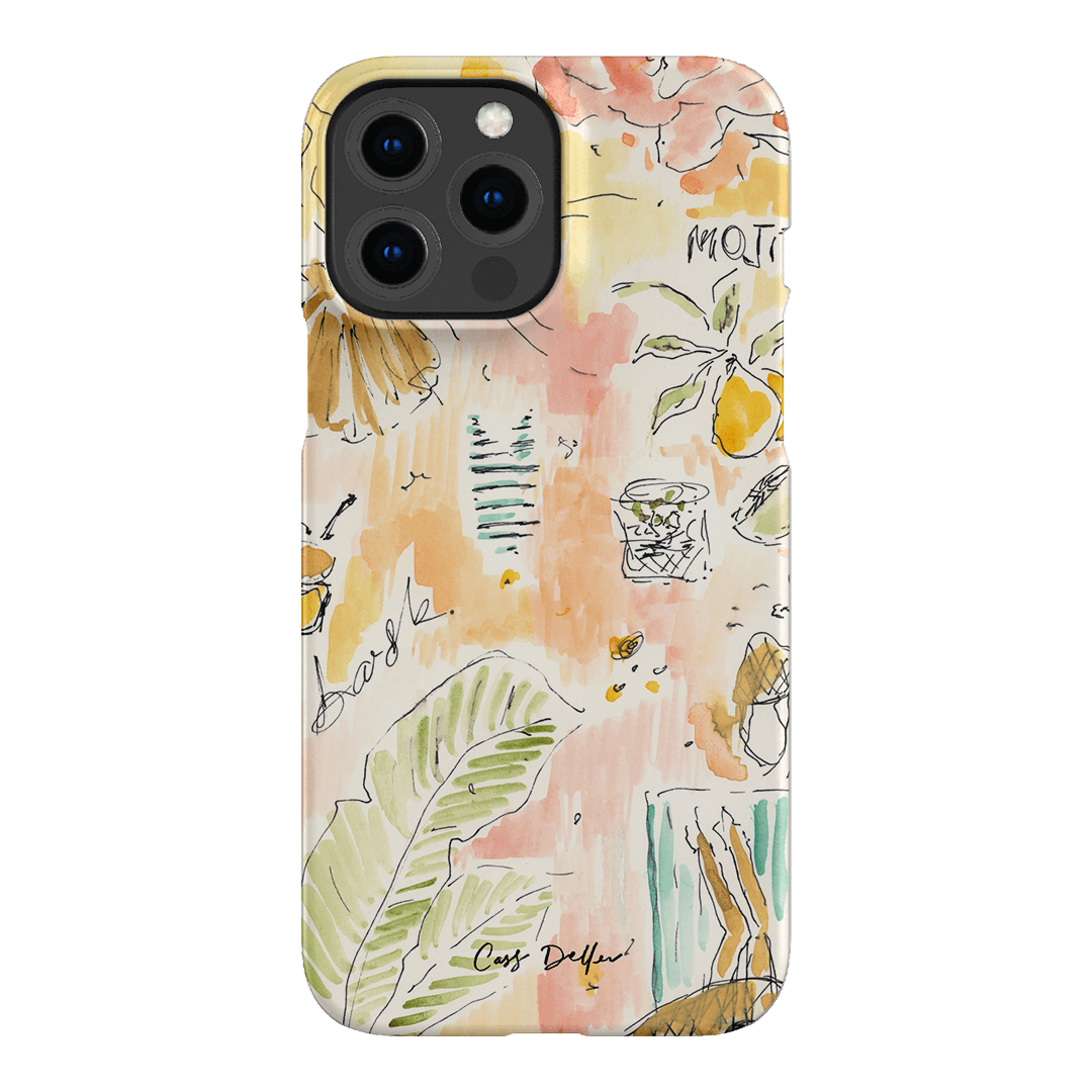 Mojito Printed Phone Cases iPhone 13 Pro Max / Snap by Cass Deller - The Dairy