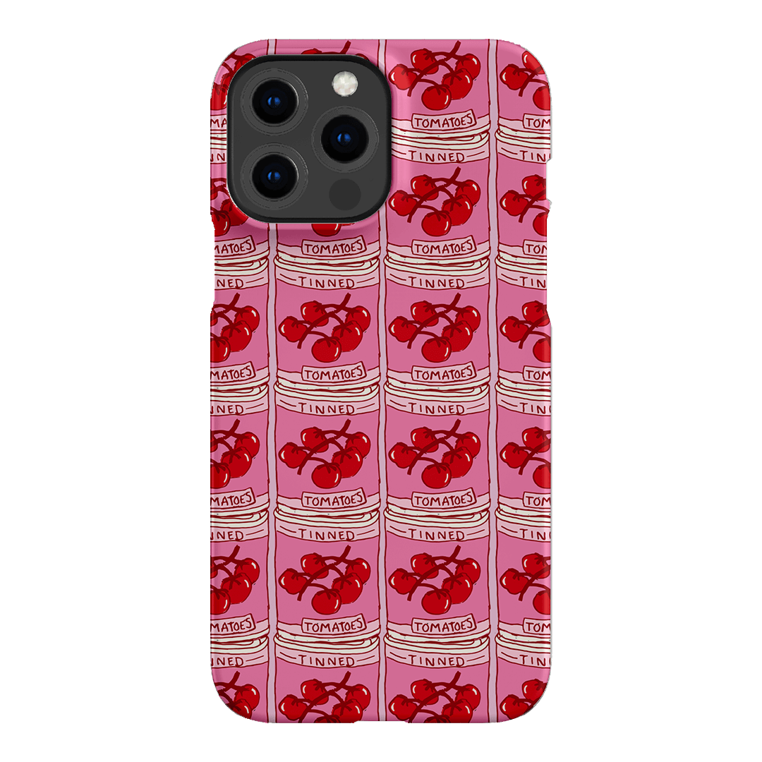 Tinned Tomatoes Printed Phone Cases iPhone 13 Pro Max / Snap by The Dairy - The Dairy