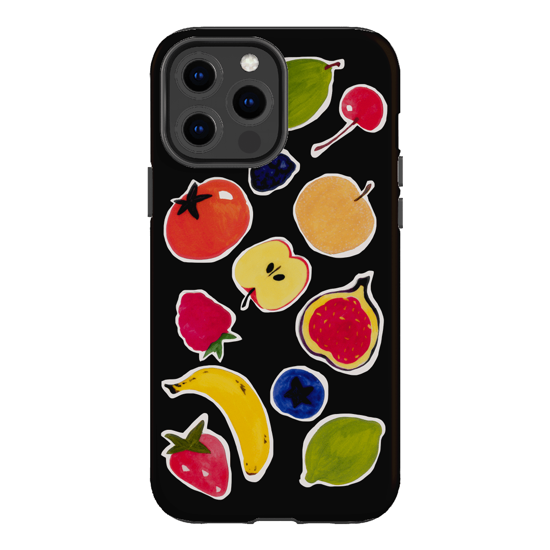 Fruit Stickers Printed Phone Cases iPhone 13 Pro Max / Armoured by Studio Bon - The Dairy