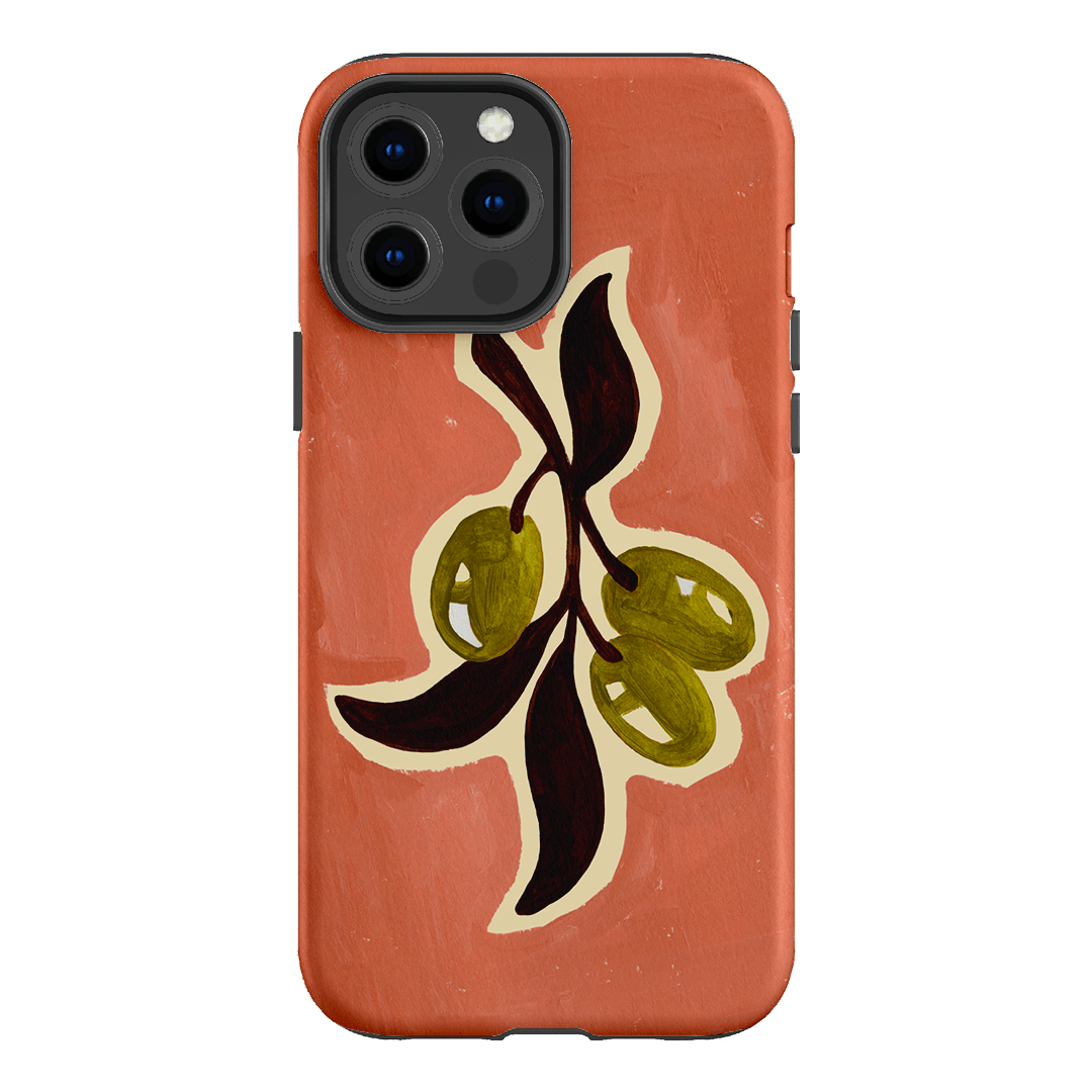 Olives Printed Phone Cases iPhone 13 Pro Max / Armoured by Studio Bon - The Dairy