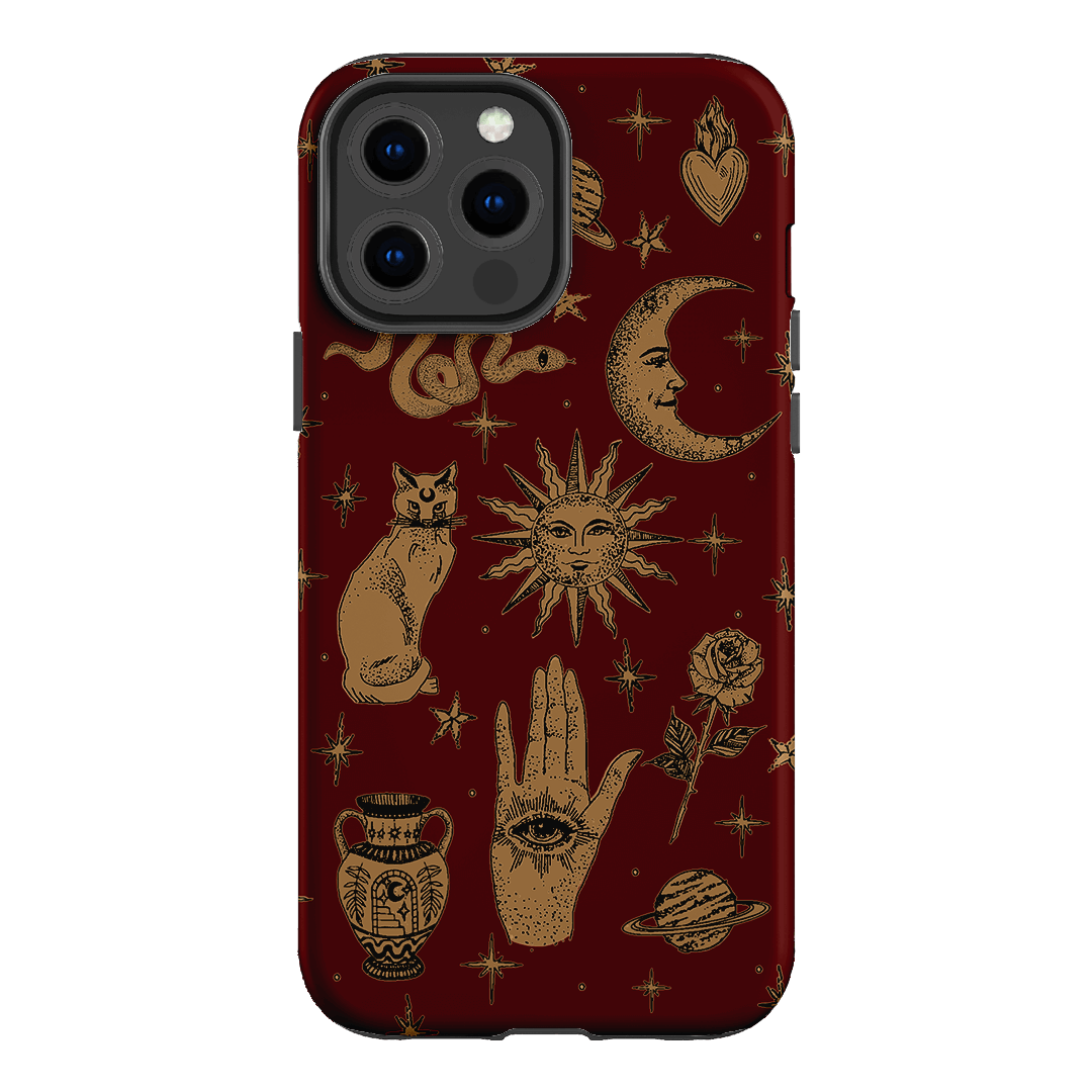 Astro Flash Red Printed Phone Cases iPhone 13 Pro Max / Armoured by Veronica Tucker - The Dairy