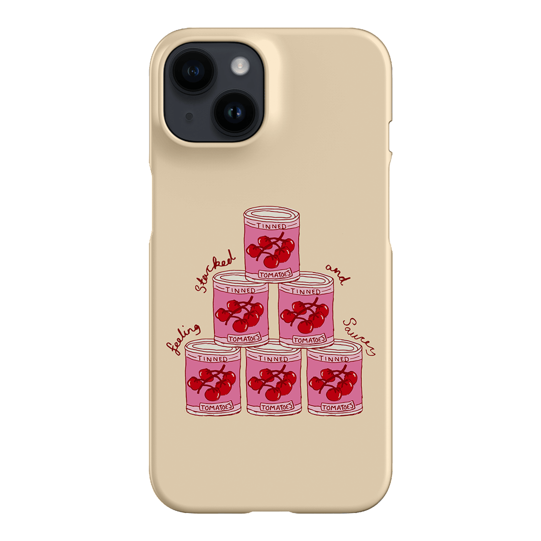 Saucy Supper Printed Phone Cases iPhone 14 / Snap by The Dairy - The Dairy