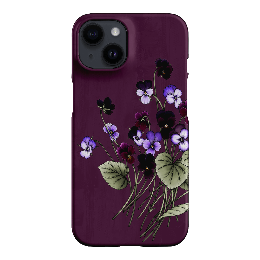 Viola Printed Phone Cases iPhone 14 / Snap by Typoflora - The Dairy