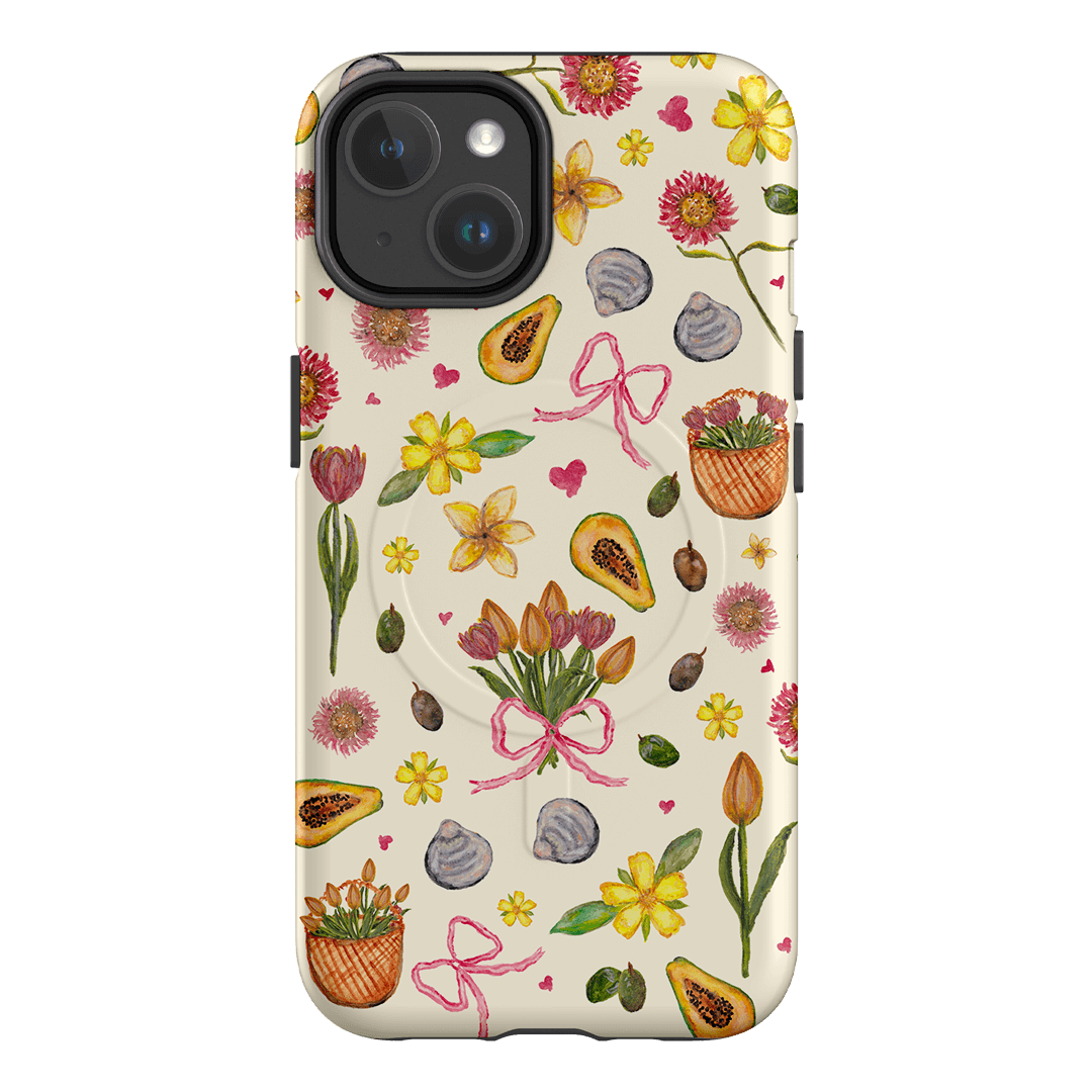 Bouquets & Bows Printed Phone Cases iPhone 14 / Armoured MagSafe by BG. Studio - The Dairy