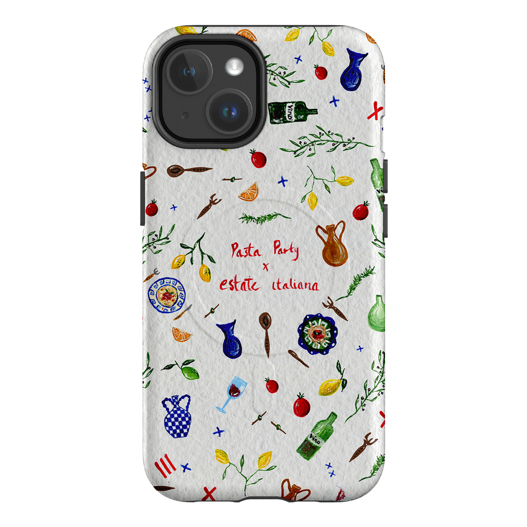 Pasta Party Printed Phone Cases by BG. Studio - The Dairy