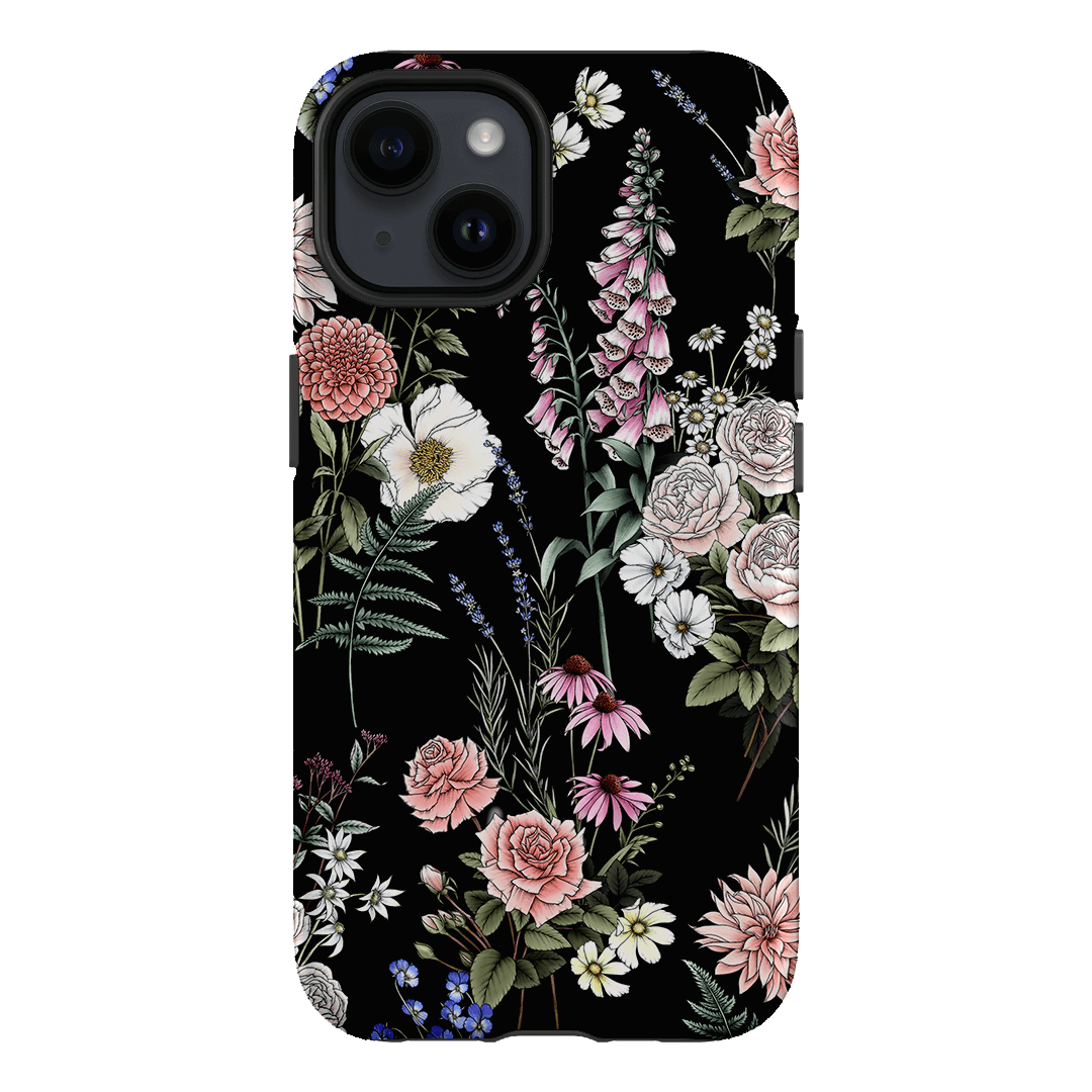 Garden Party Noir Printed Phone Cases iPhone 14 / Armoured by Typoflora - The Dairy