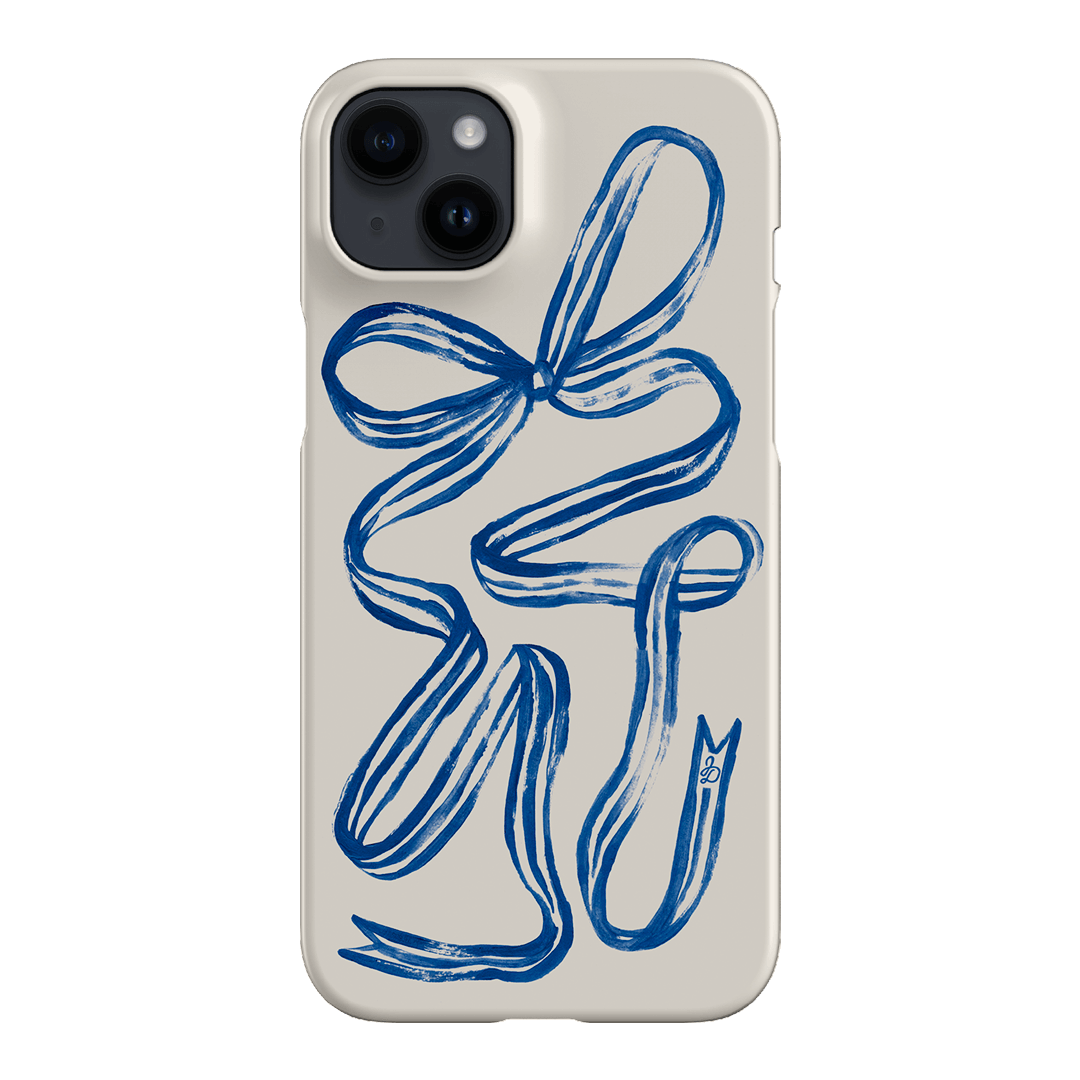 Bowerbird Ribbon Printed Phone Cases iPhone 14 Plus / Snap by Jasmine Dowling - The Dairy