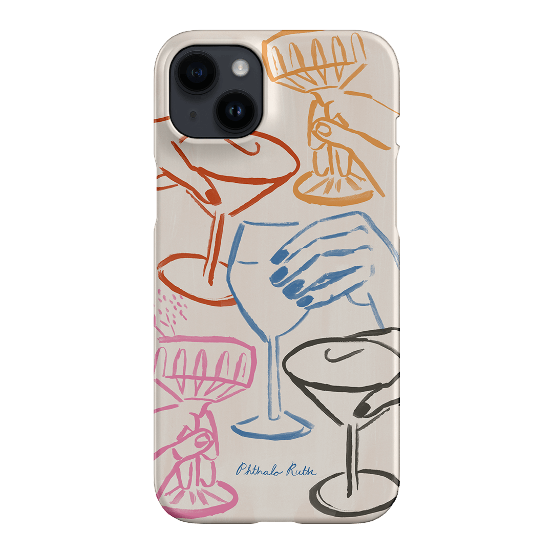 Cheers Multi Printed Phone Cases iPhone 14 Plus / Snap by Phthalo Ruth - The Dairy