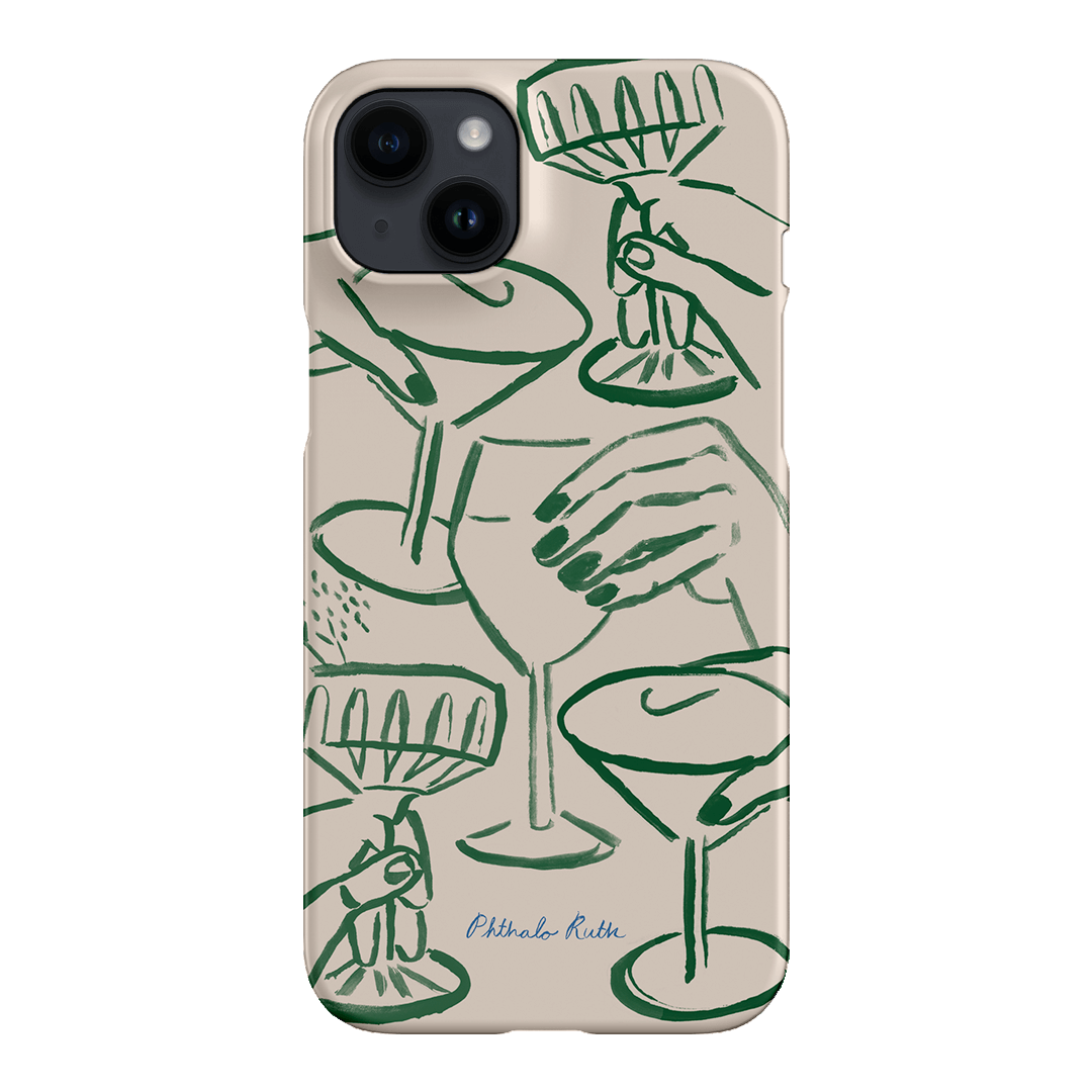 Cheers Printed Phone Cases iPhone 14 Plus / Snap by Phthalo Ruth - The Dairy