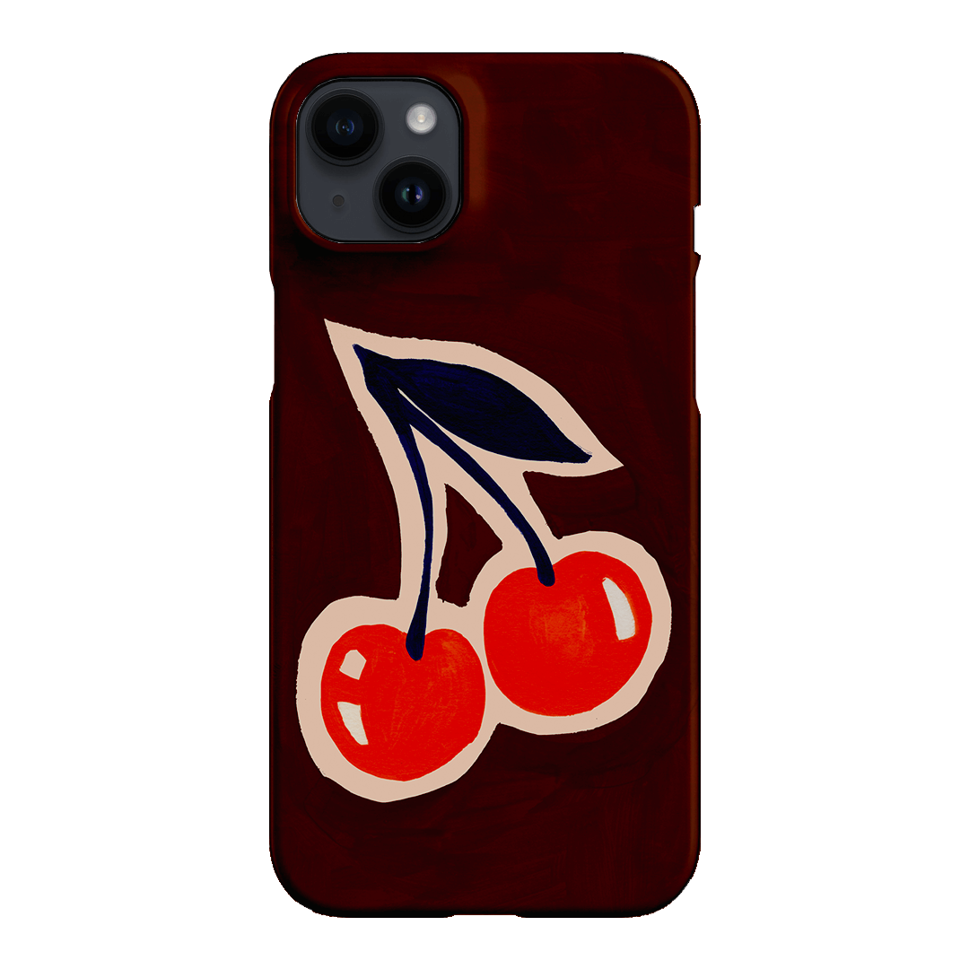 Cherries Printed Phone Cases iPhone 14 Plus / Snap by Studio Bon - The Dairy