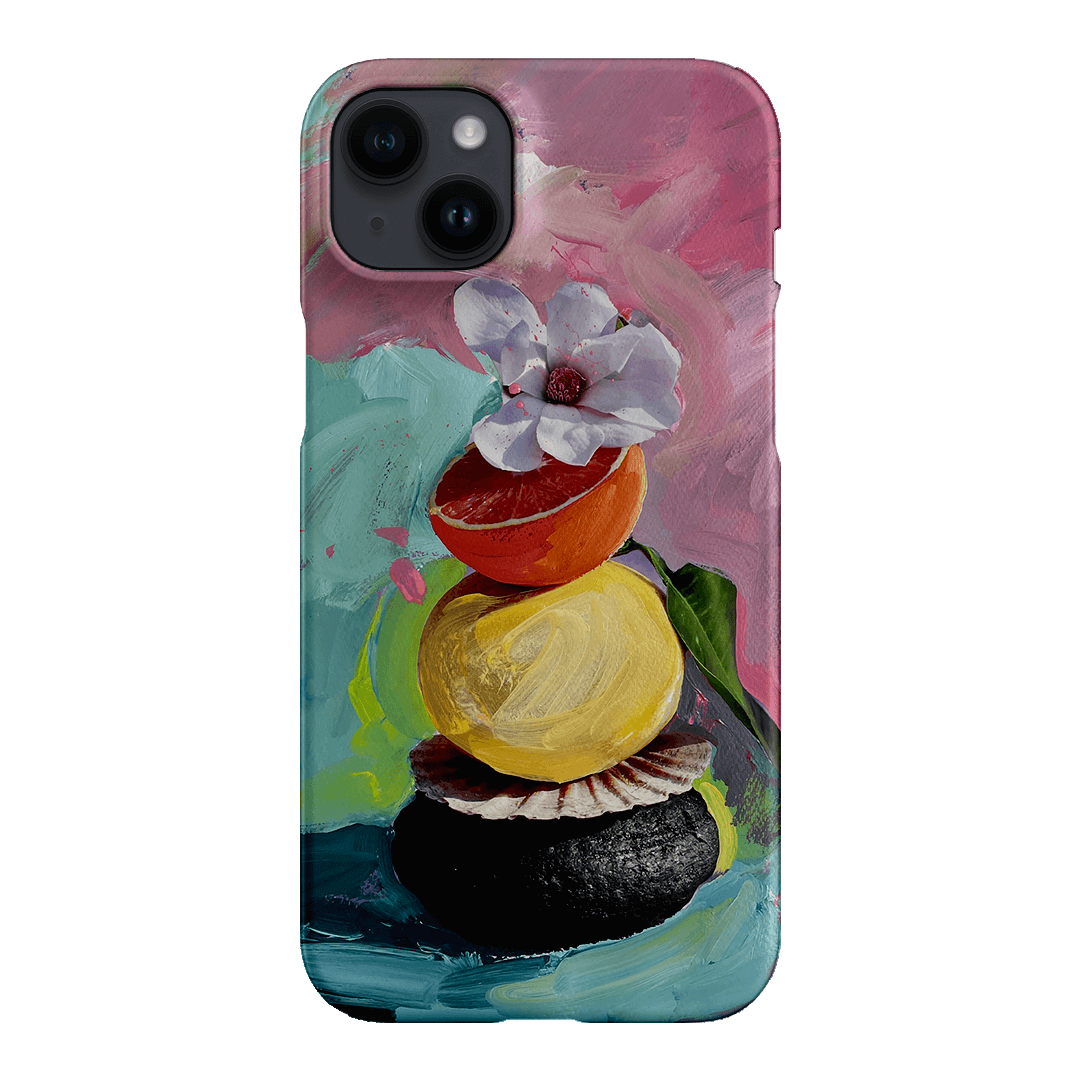 Pink Splash Printed Phone Cases iPhone 14 Plus / Snap by Nicole Nelius - The Dairy