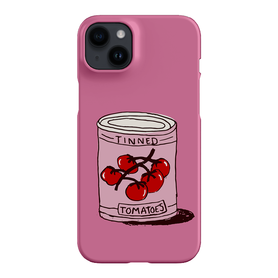 Saucy Pink Printed Phone Cases iPhone 14 Plus / Snap by The Dairy - The Dairy