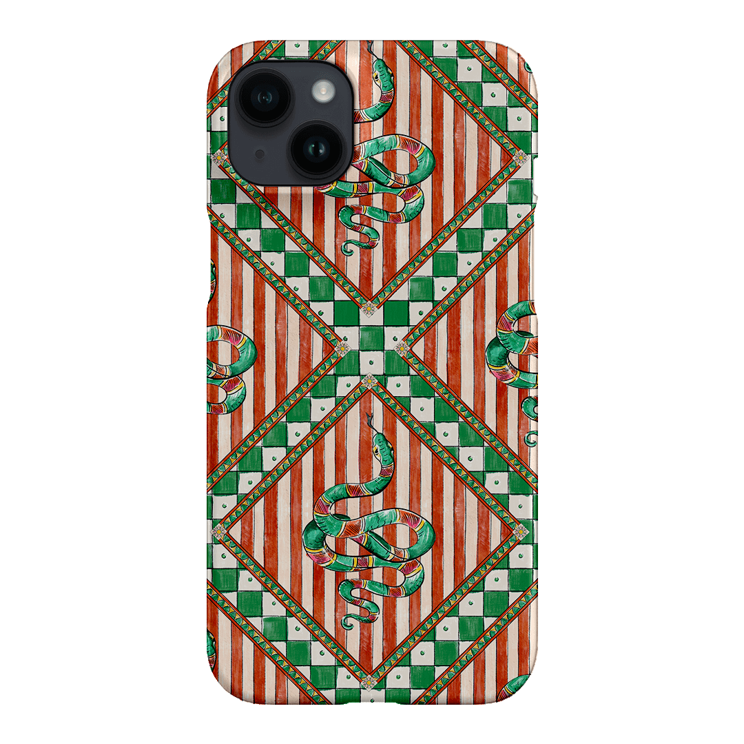 Serpent Printed Phone Cases iPhone 14 Plus / Snap by Fenton & Fenton - The Dairy