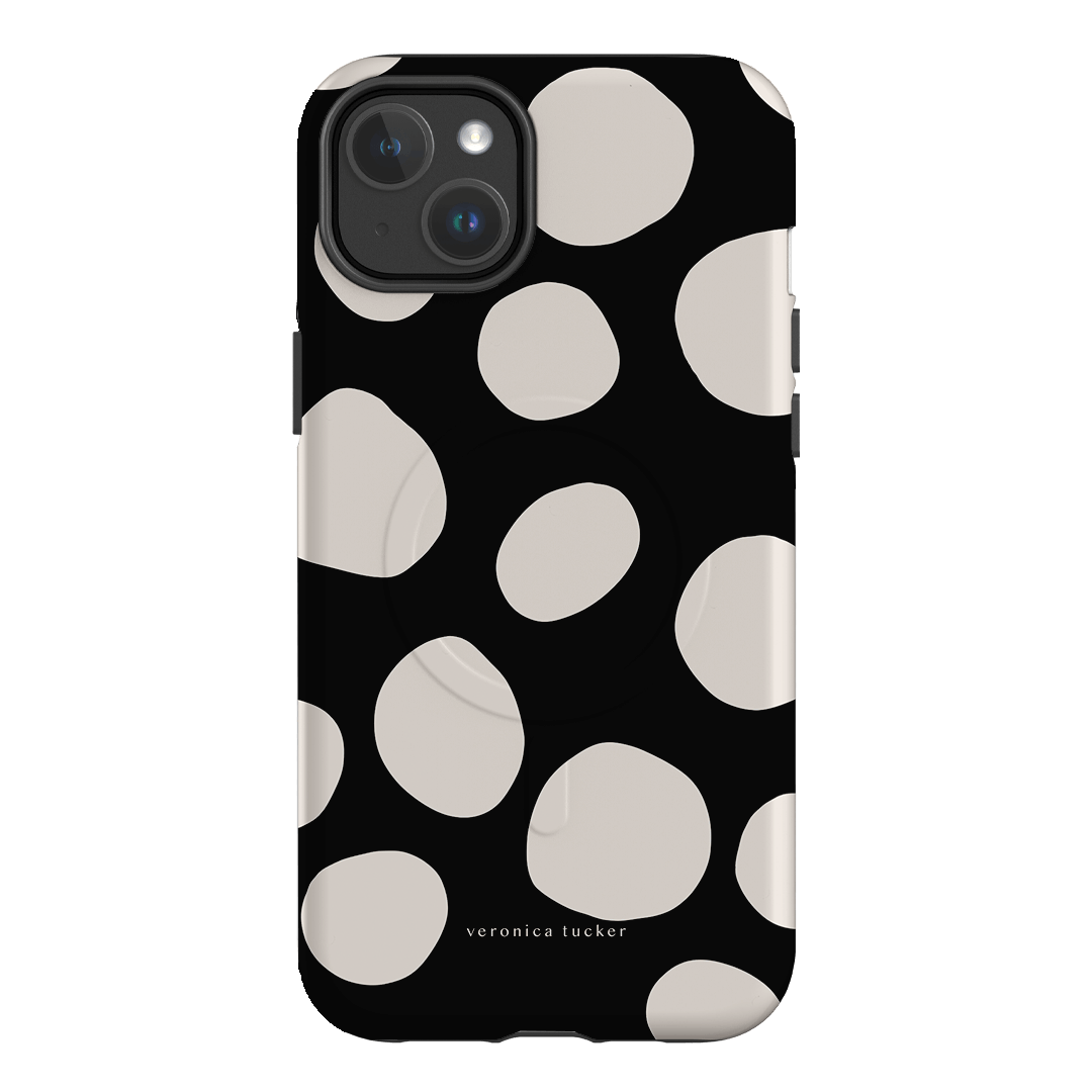 Pebbles Noir Printed Phone Cases by Veronica Tucker - The Dairy
