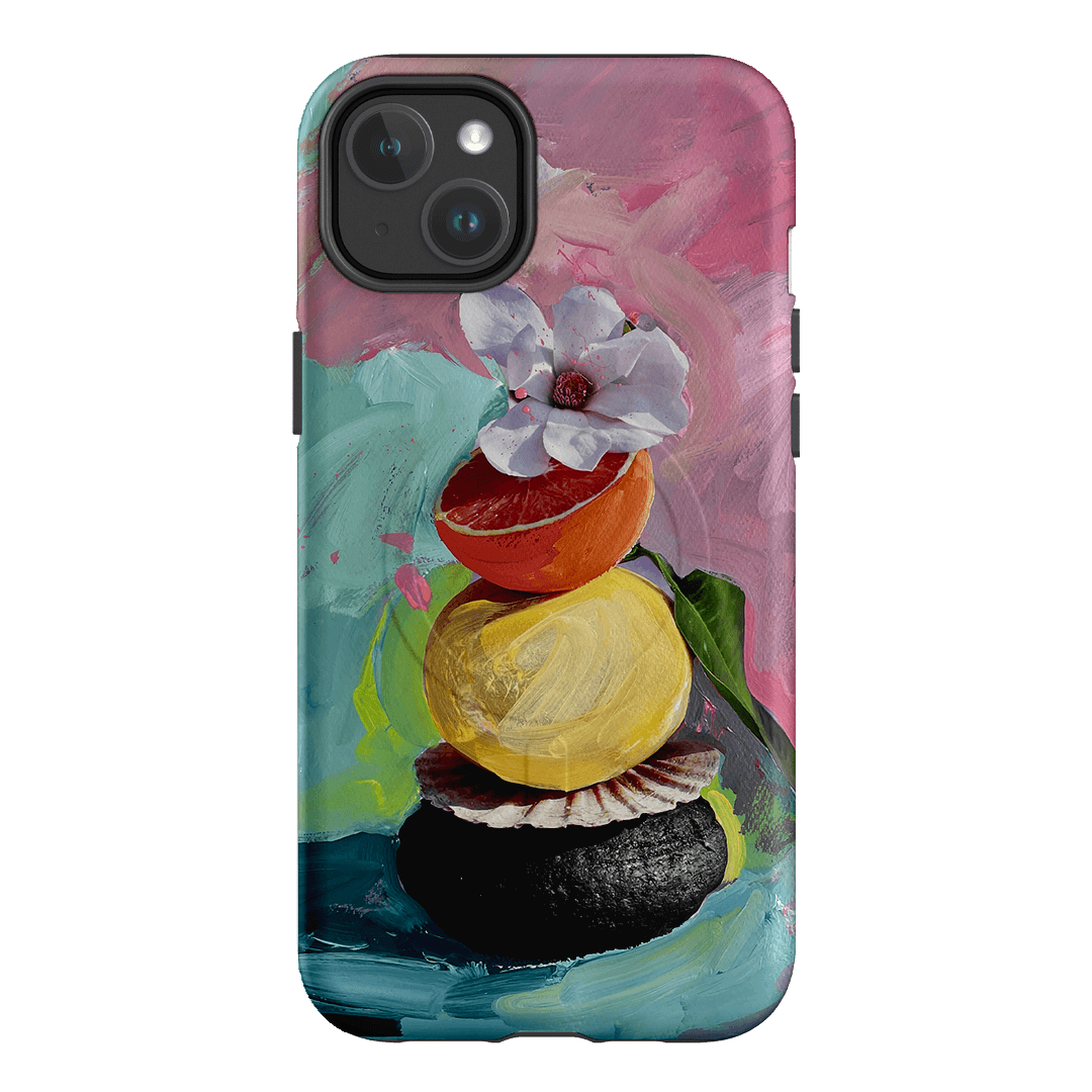 Pink Splash Printed Phone Cases iPhone 14 Plus / Armoured MagSafe by Nicole Nelius - The Dairy