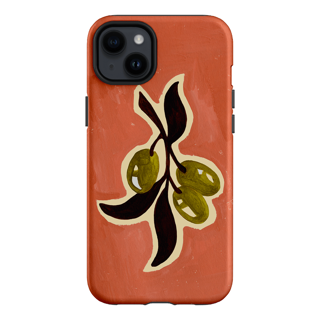 Olives Printed Phone Cases iPhone 14 Plus / Armoured by Studio Bon - The Dairy