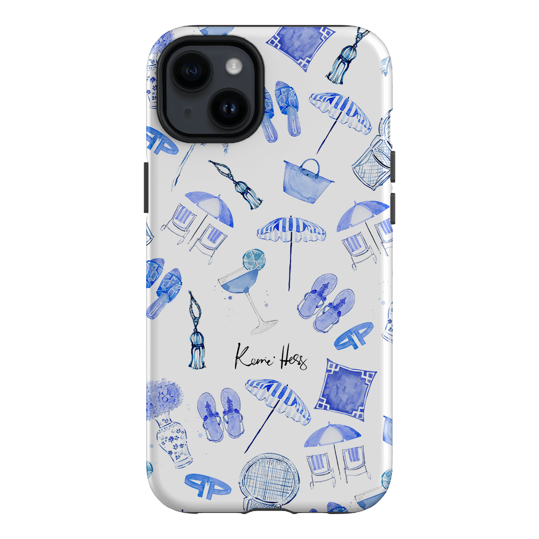 Santorini Printed Phone Cases iPhone 14 Plus / Armoured by Kerrie Hess - The Dairy