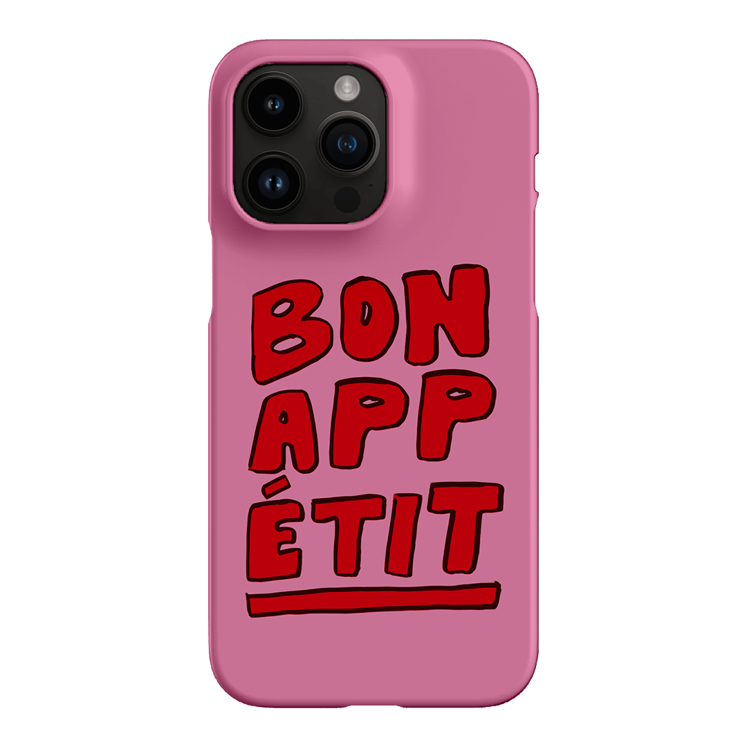 Bon Appetit Red Printed Phone Cases iPhone 14 Pro Max / Snap by The Dairy - The Dairy