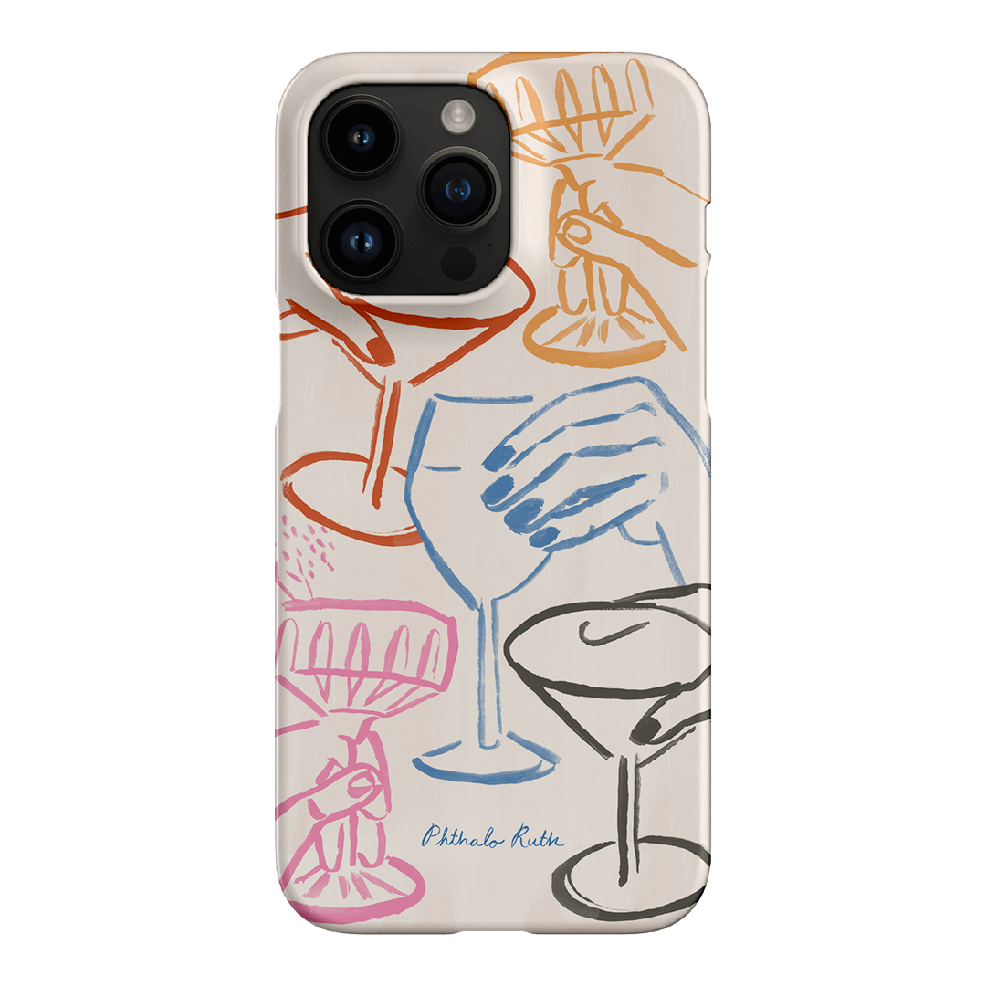 Cheers Multi Printed Phone Cases iPhone 14 Pro Max / Snap by Phthalo Ruth - The Dairy