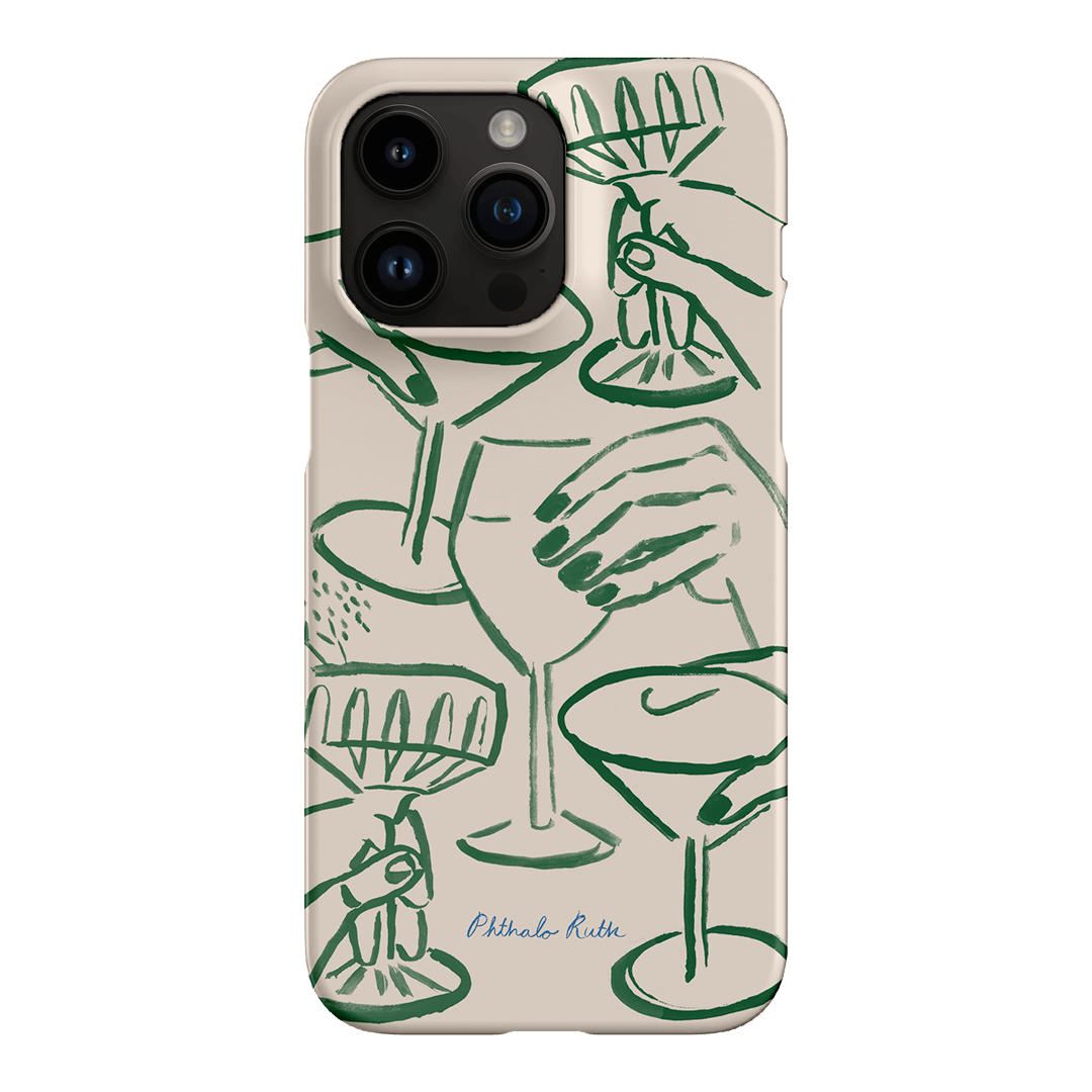 Cheers Printed Phone Cases iPhone 14 Pro Max / Snap by Phthalo Ruth - The Dairy