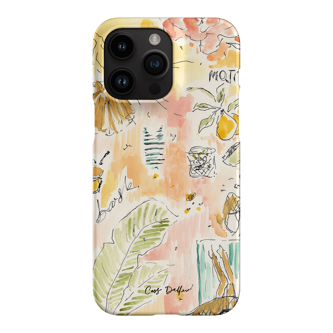 Mojito Printed Phone Cases iPhone 14 Pro Max / Snap by Cass Deller - The Dairy