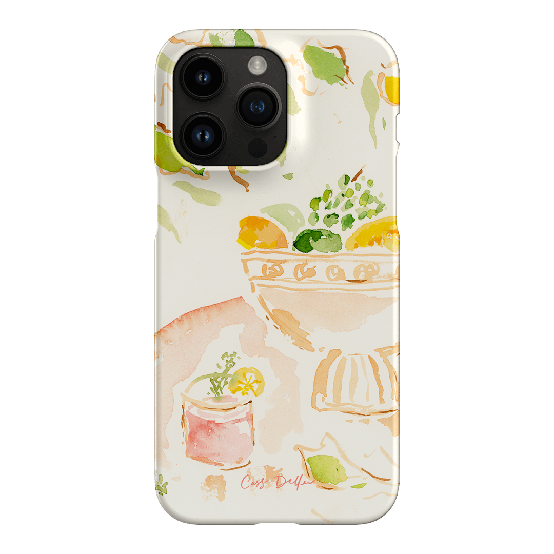 Sorrento Printed Phone Cases iPhone 14 Pro Max / Snap by Cass Deller - The Dairy