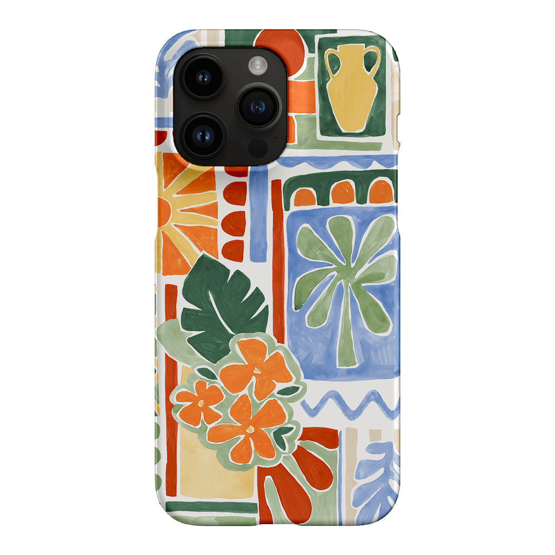 Tropicana Tile Printed Phone Cases iPhone 14 Pro Max / Snap by Charlie Taylor - The Dairy