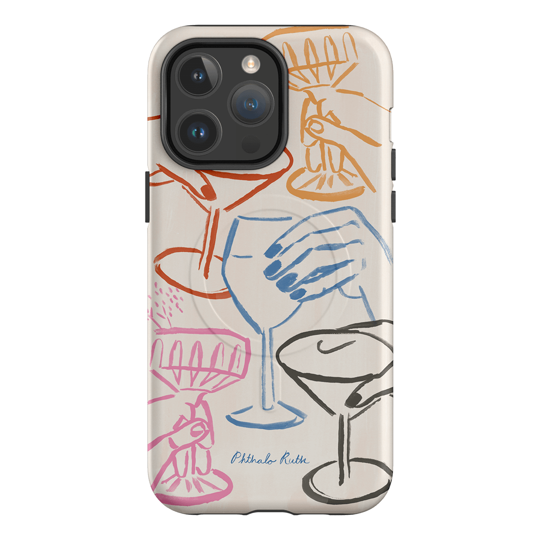 Cheers Multi Printed Phone Cases iPhone 14 Pro Max / Armoured MagSafe by Phthalo Ruth - The Dairy