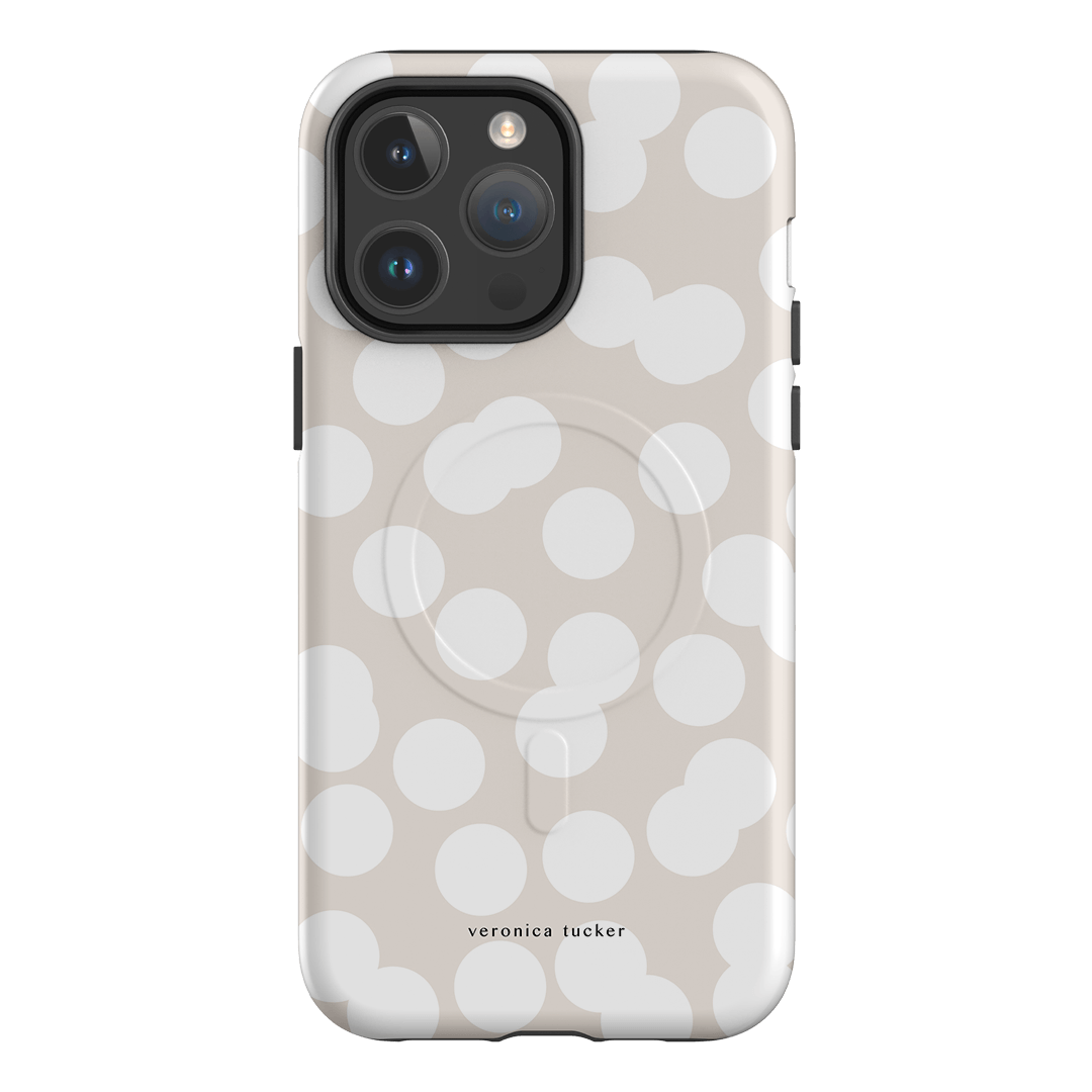 Confetti White Printed Phone Cases iPhone 14 Pro Max / Armoured MagSafe by Veronica Tucker - The Dairy