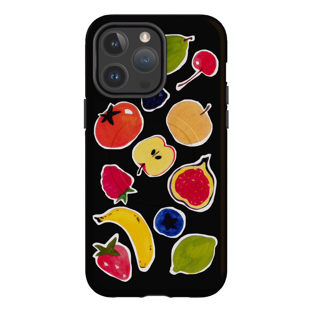 Fruit Stickers Printed Phone Cases iPhone 14 Pro Max / Armoured MagSafe by Studio Bon - The Dairy