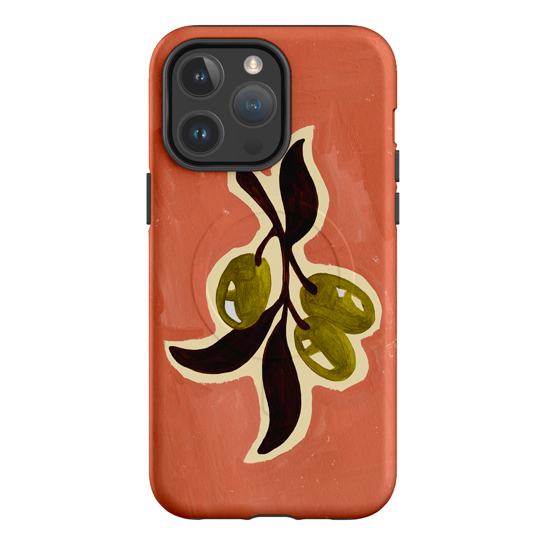 Olives Printed Phone Cases iPhone 14 Pro Max / Armoured MagSafe by Studio Bon - The Dairy