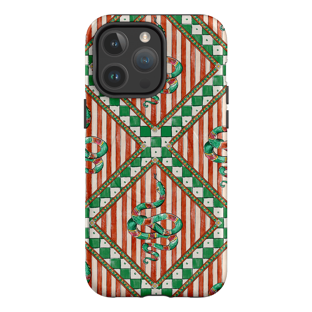 Serpent Printed Phone Cases iPhone 14 Pro Max / Armoured MagSafe by Fenton & Fenton - The Dairy