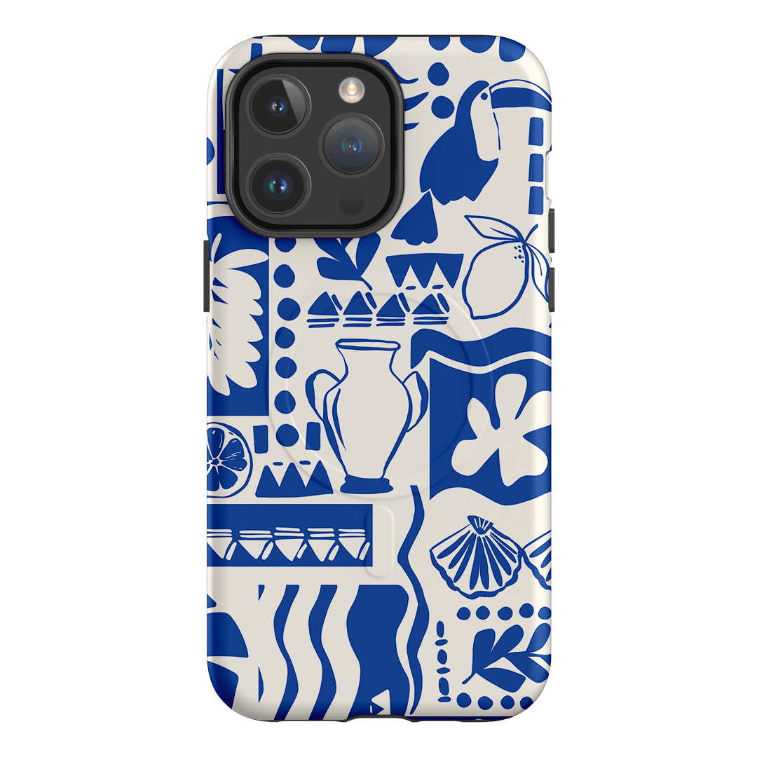 Toucan Blue Printed Phone Cases iPhone 14 Pro Max / Armoured MagSafe by Charlie Taylor - The Dairy