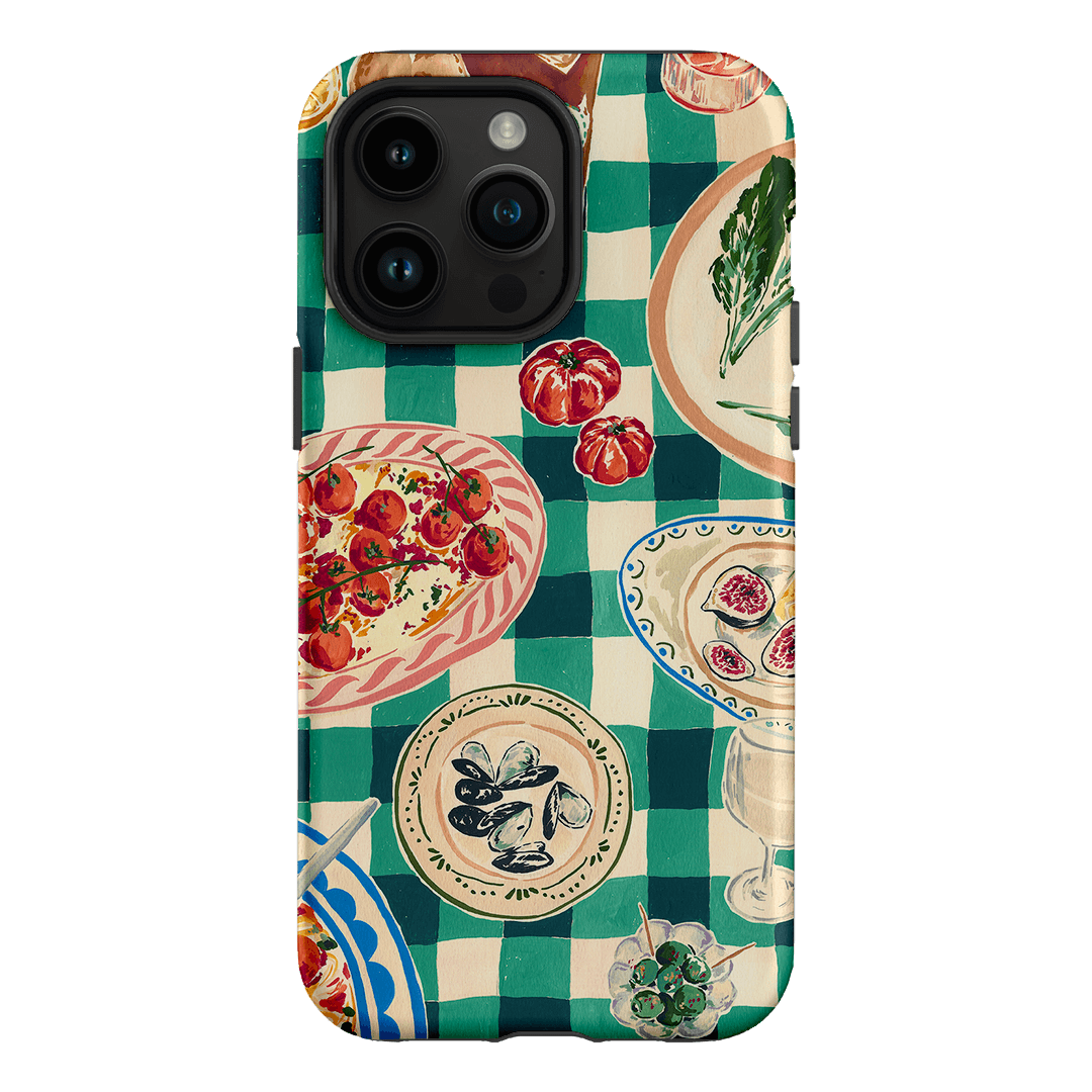 Evening Alfresco Printed Phone Cases iPhone 14 Pro Max / Armoured by Charlie Taylor - The Dairy