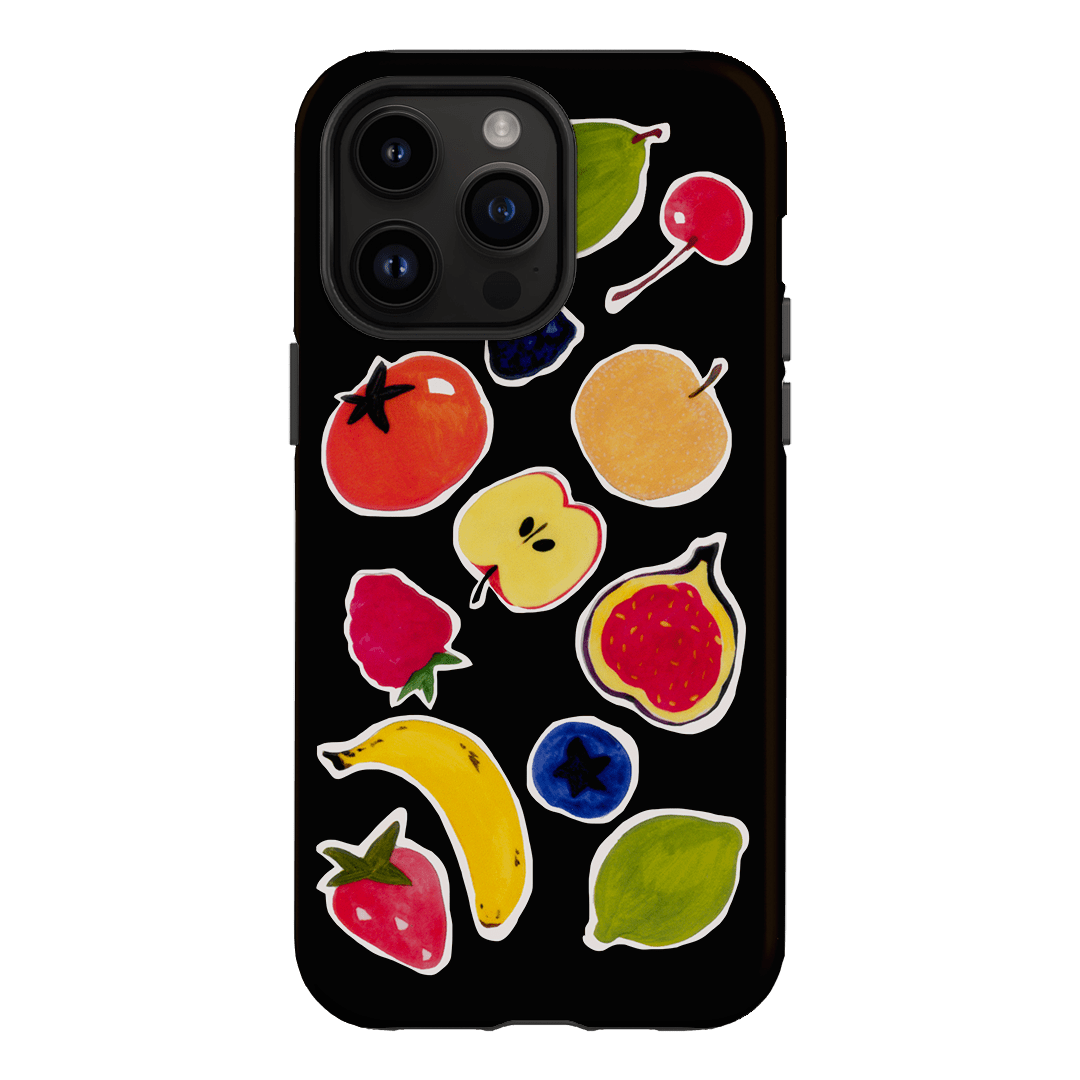 Fruit Stickers Printed Phone Cases iPhone 14 Pro Max / Armoured by Studio Bon - The Dairy