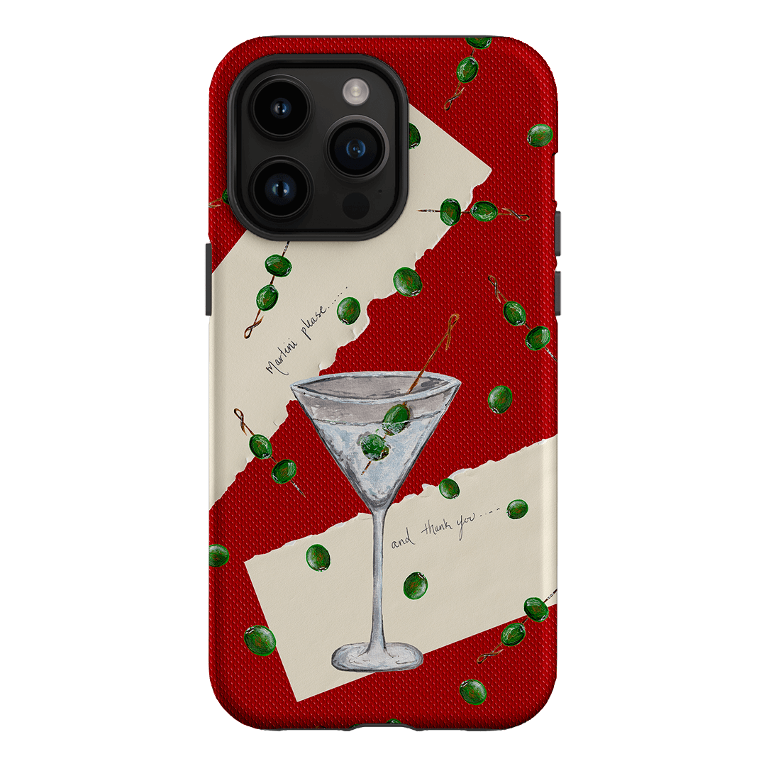 Martini Please Printed Phone Cases iPhone 14 Pro Max / Armoured by BG. Studio - The Dairy