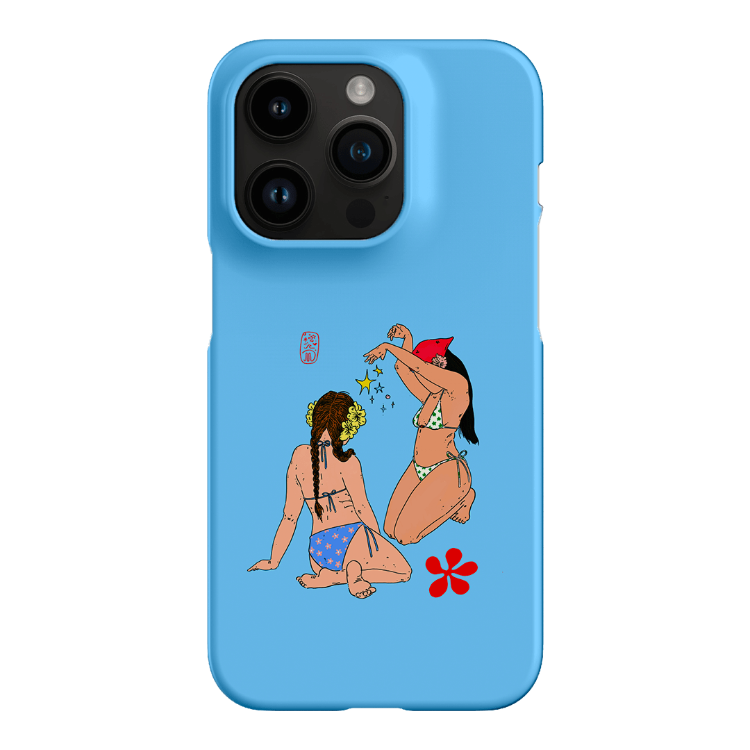 Babe Magic Blue Printed Phone Cases iPhone 14 Pro / Snap by Easty Beasty - The Dairy