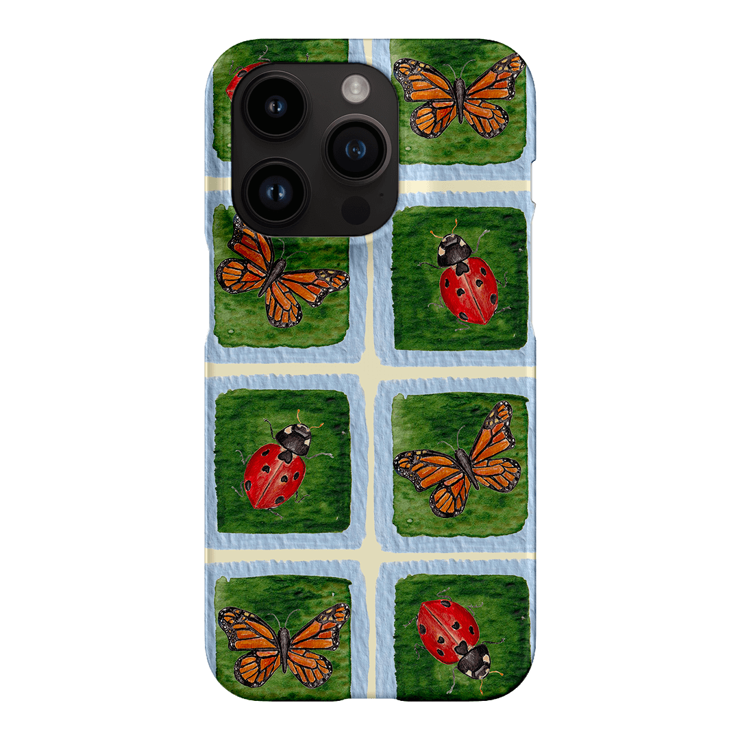 Butterflies & Ladybugs Printed Phone Cases iPhone 14 Pro / Snap by BG. Studio - The Dairy