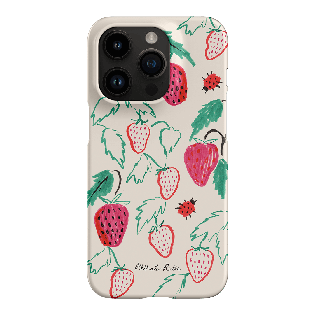 Ladybug Hour Printed Phone Cases iPhone 14 Pro / Snap by Phthalo Ruth - The Dairy