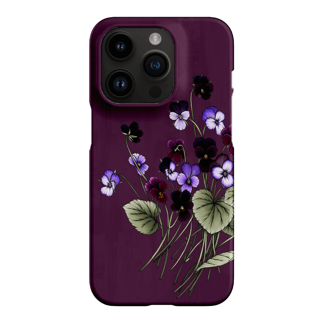 Viola Printed Phone Cases iPhone 14 Pro / Snap by Typoflora - The Dairy