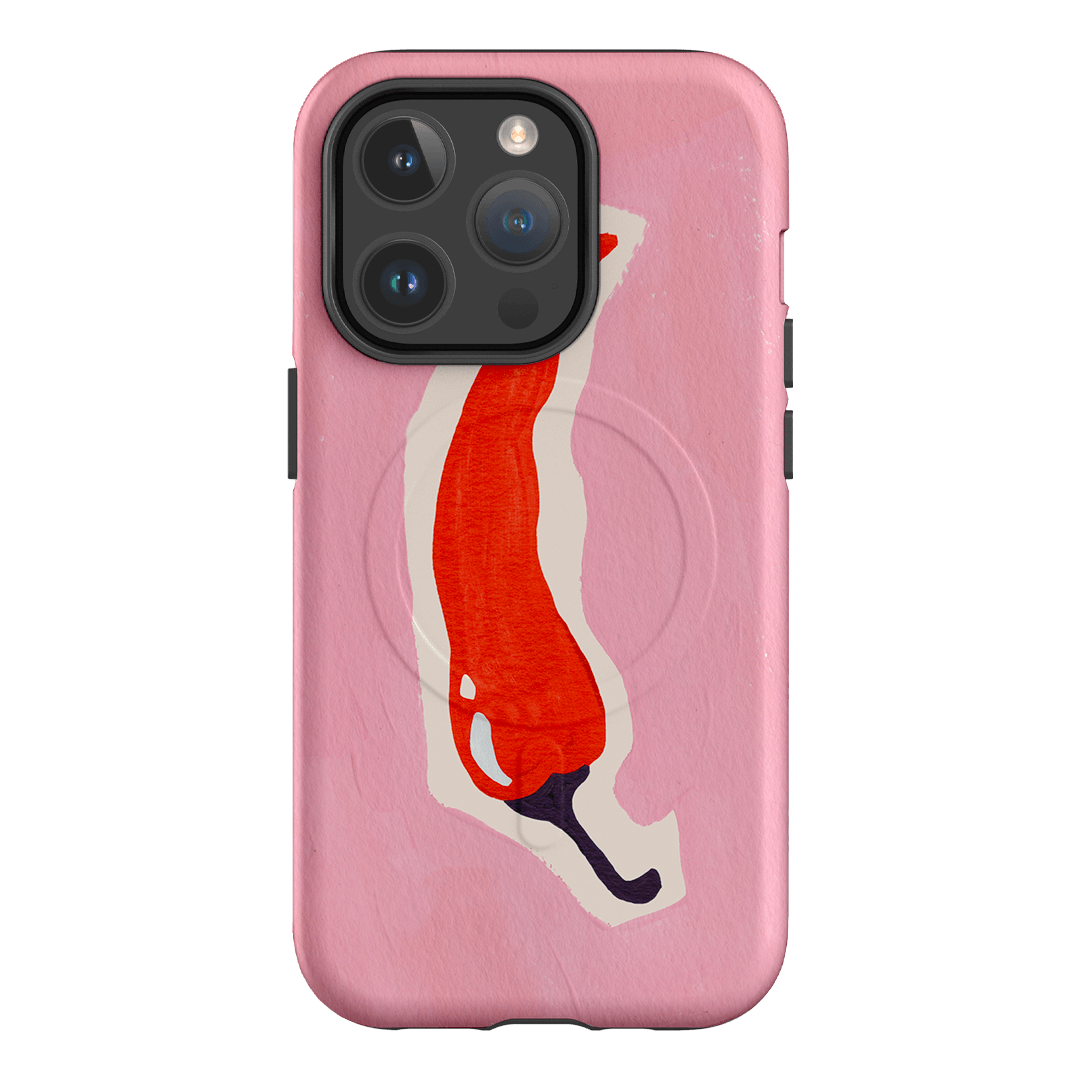 Chilli Printed Phone Cases iPhone 14 Pro / Armoured MagSafe by Studio Bon - The Dairy