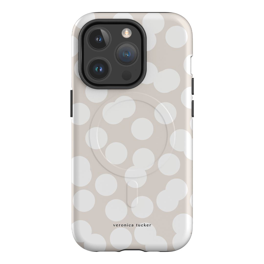 Confetti White Printed Phone Cases iPhone 14 Pro / Armoured MagSafe by Veronica Tucker - The Dairy