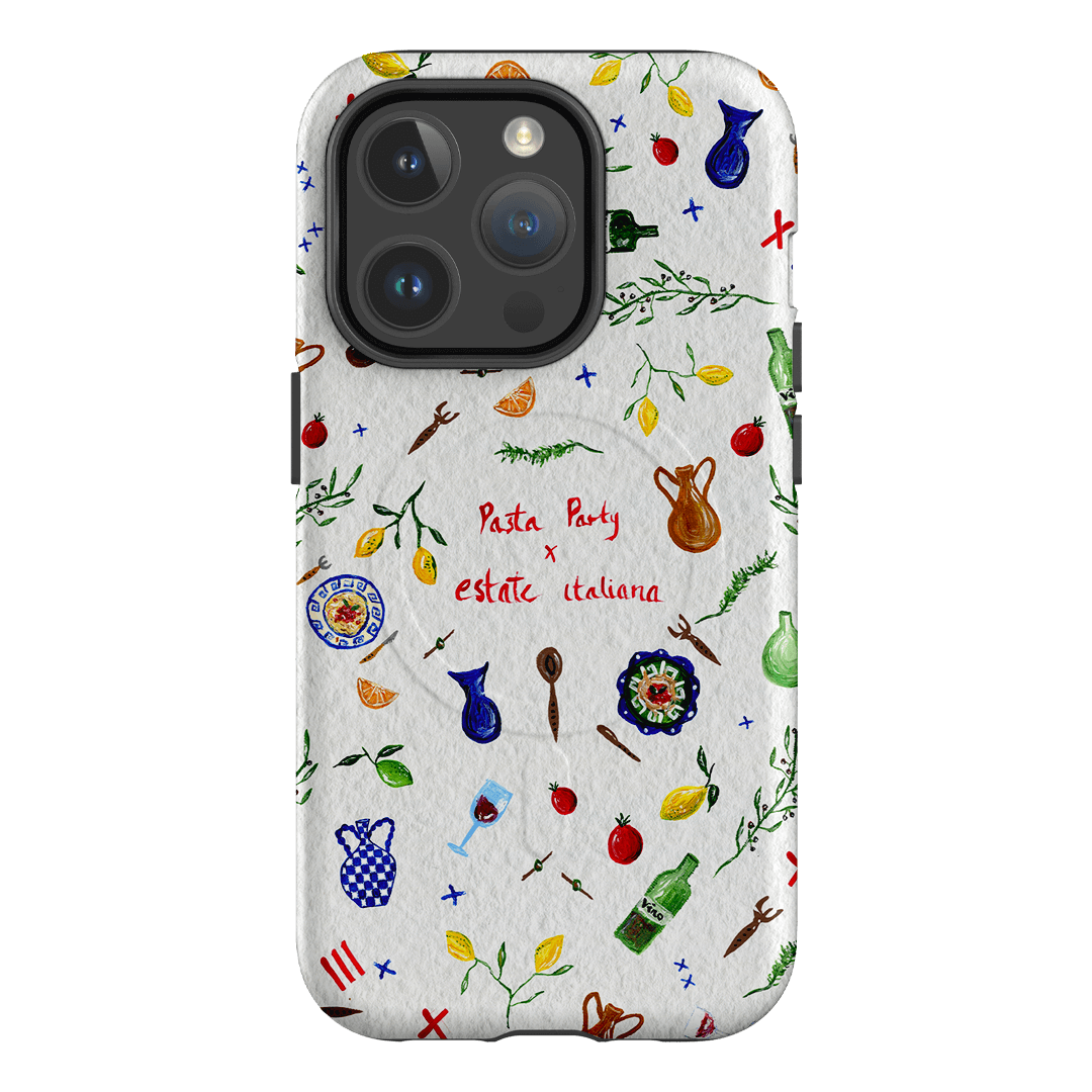 Pasta Party Printed Phone Cases by BG. Studio - The Dairy