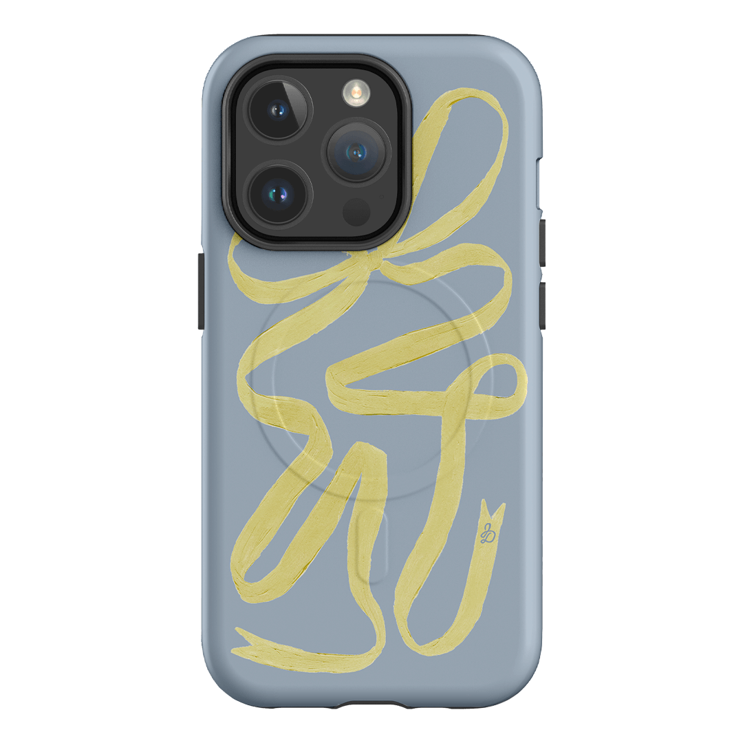 Sorbet Ribbon Printed Phone Cases iPhone 14 Pro / Armoured MagSafe by Jasmine Dowling - The Dairy