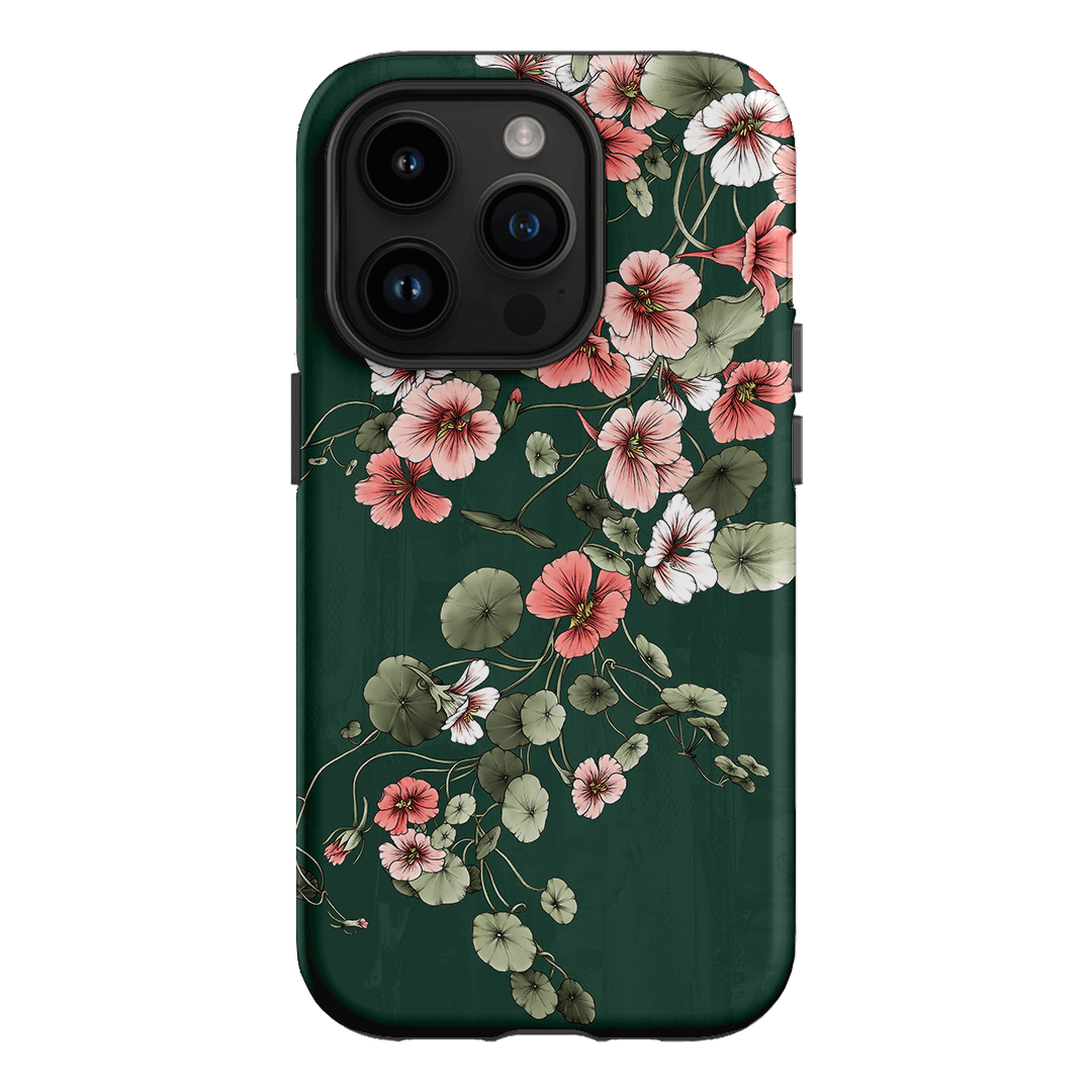 Nasturtium Printed Phone Cases iPhone 14 Pro / Armoured by Typoflora - The Dairy